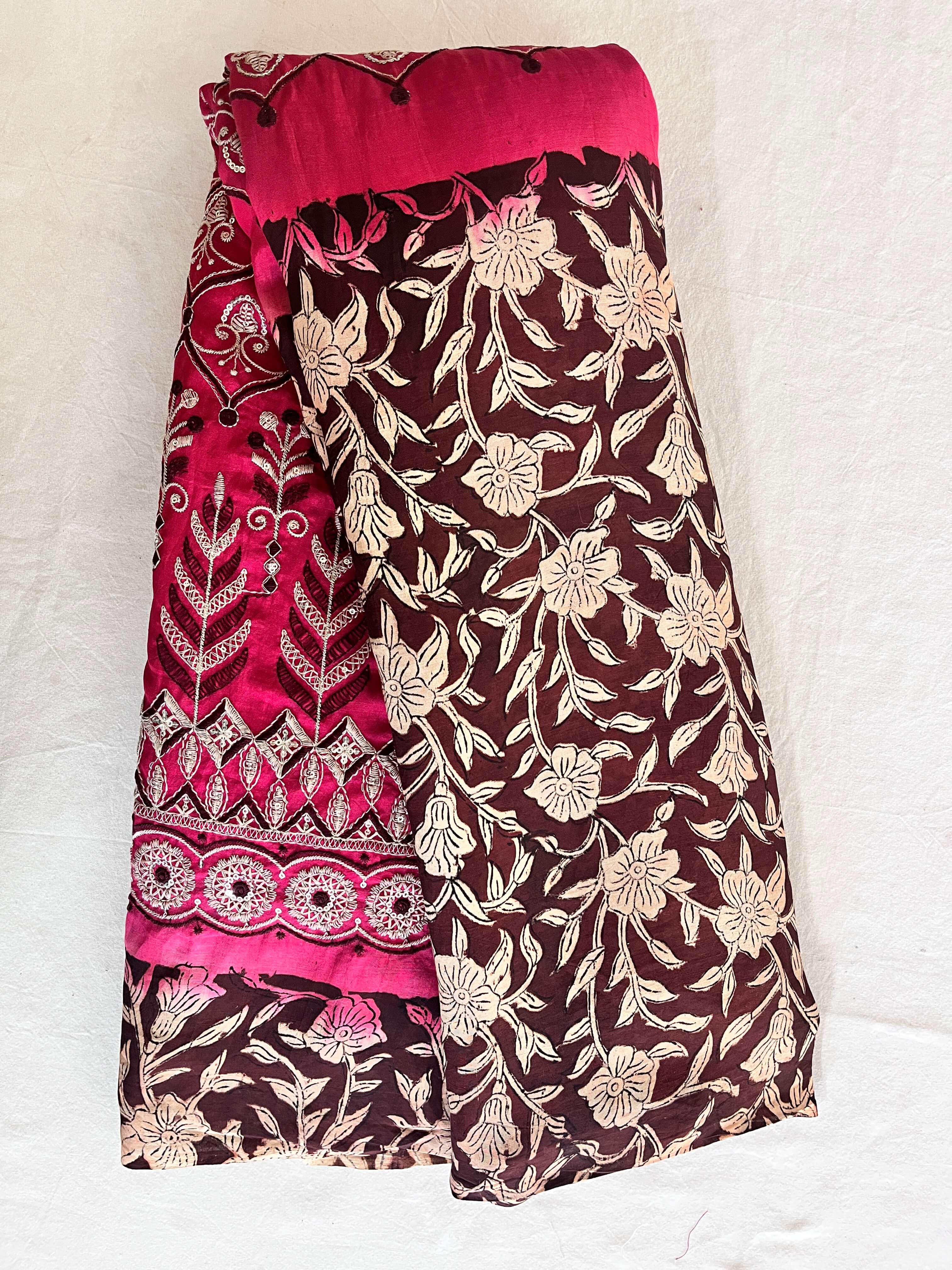 Embrokari Silk Sarees – EMBK-M018