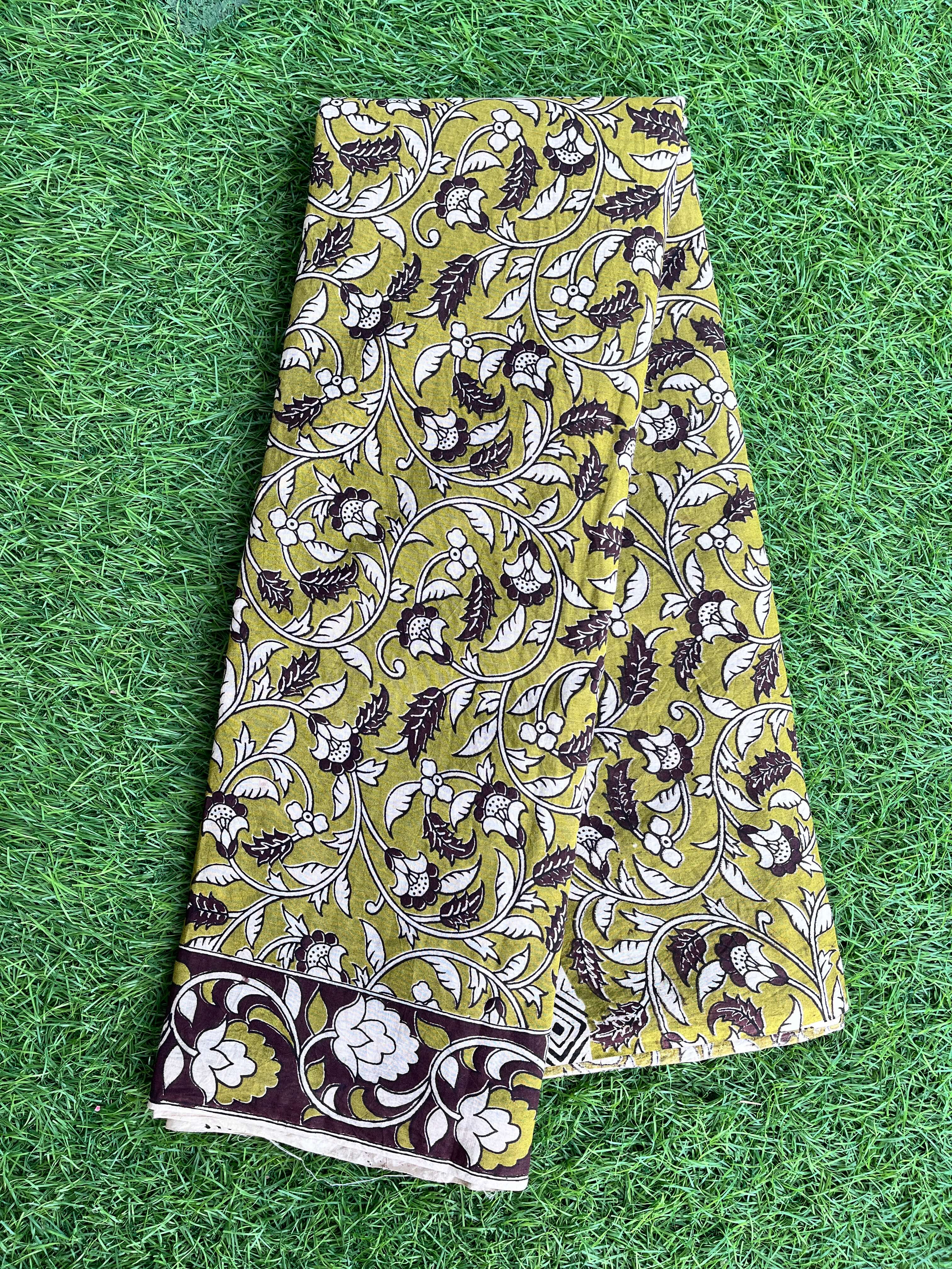 Kalamkari Chennuri Silk Saree – KSS-M033