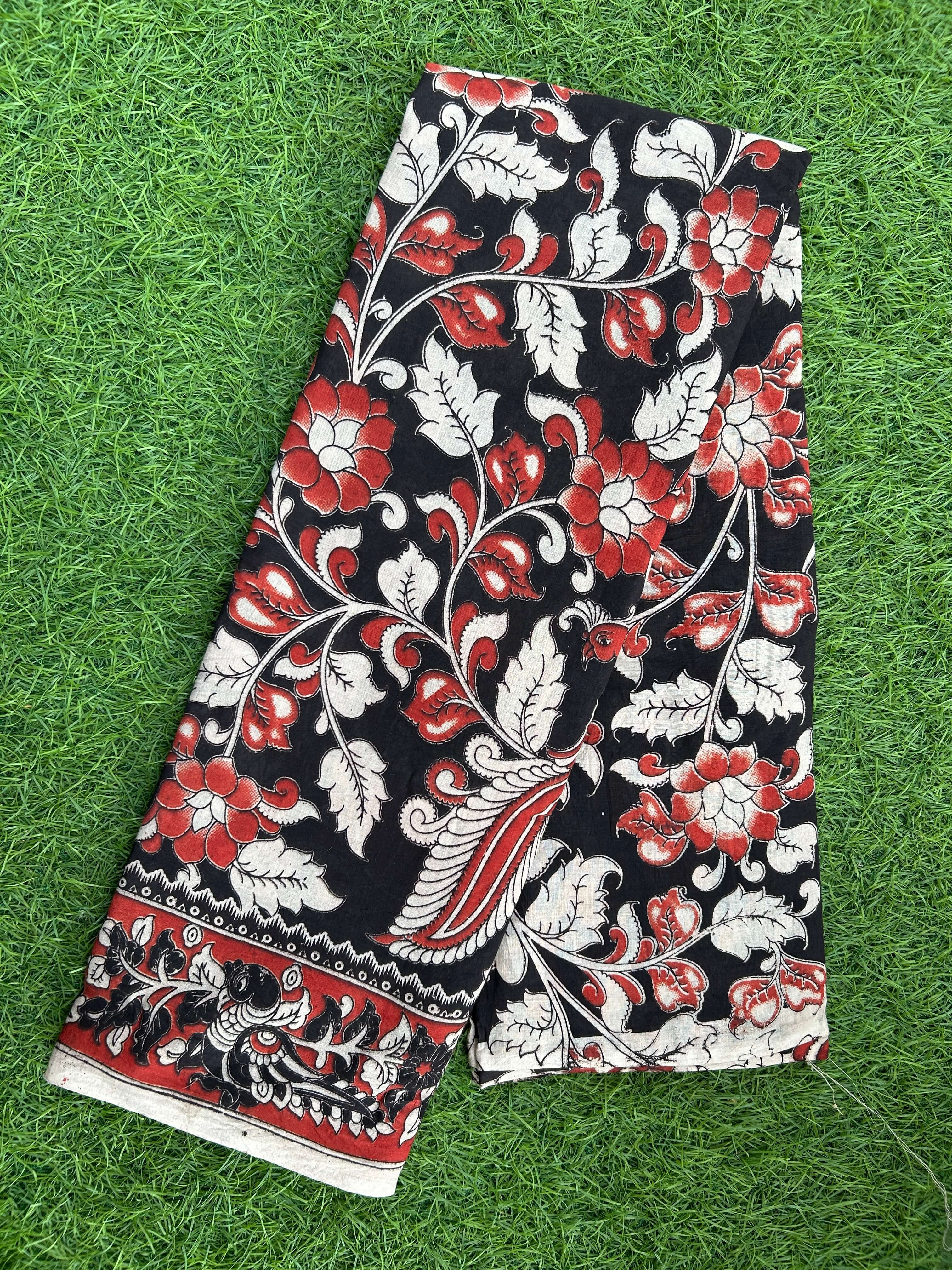 Kalamkari Cotton Saree – KCS-M404