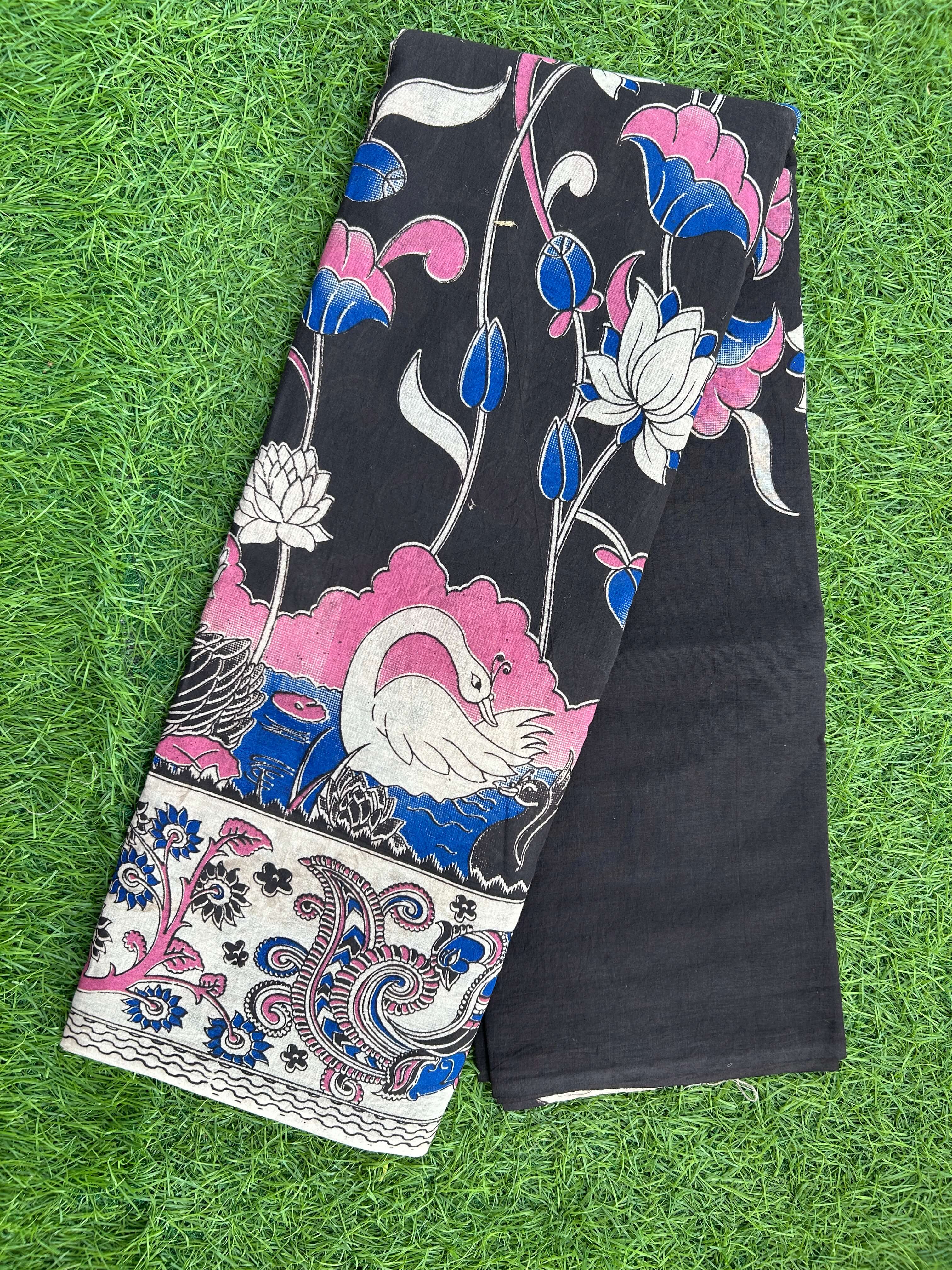 Kalamkari Cotton Saree – KCS-M403