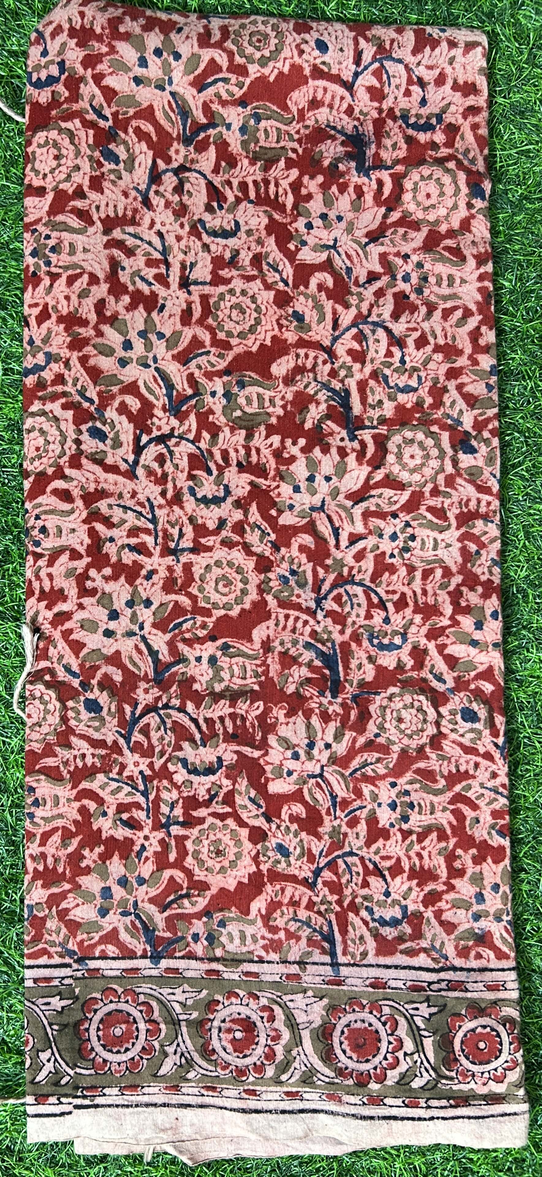 Kalamkari Cotton Dupatta- KHD-C-M022