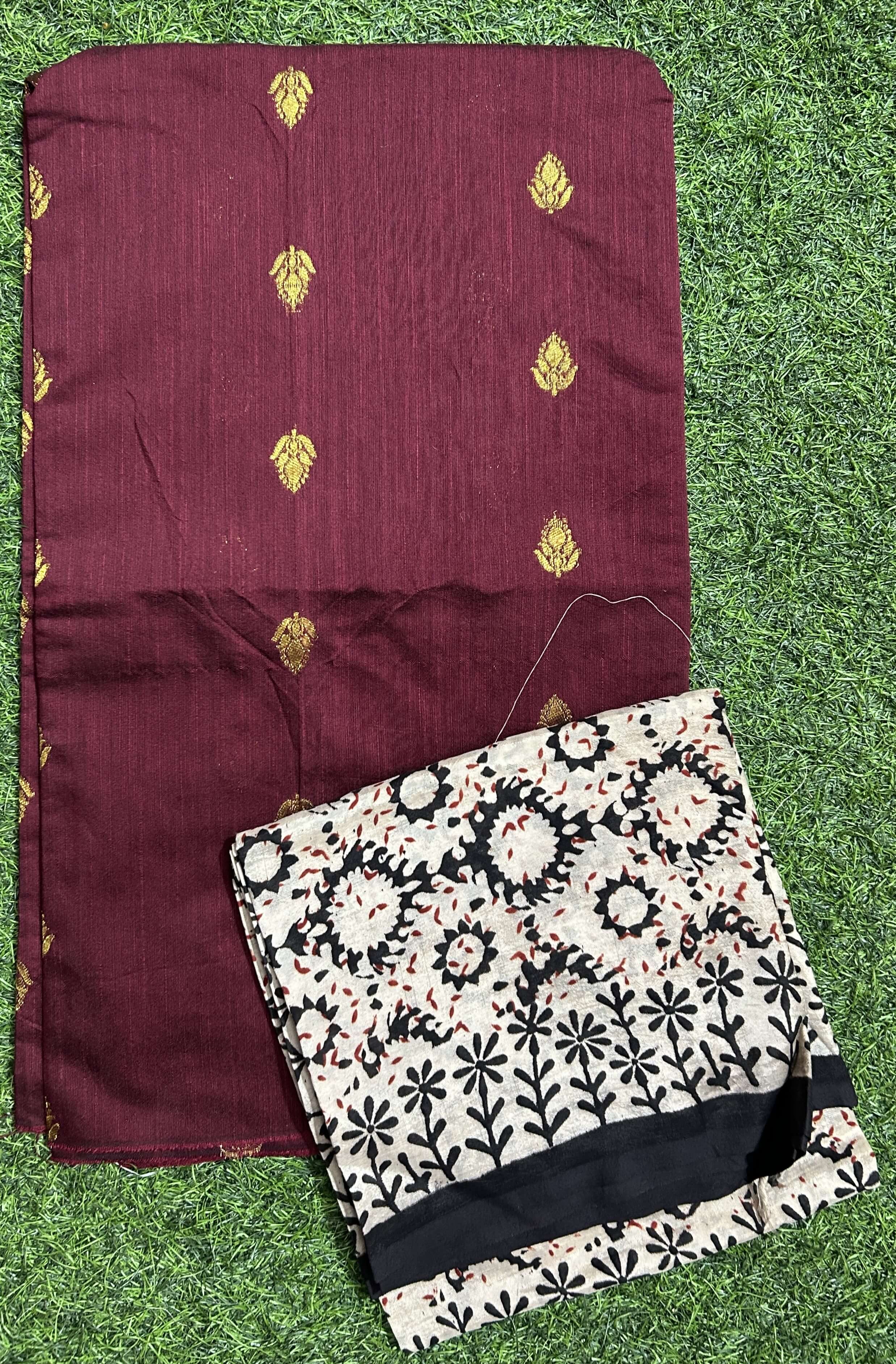 Kalamkari 2-Piece Dress Set – Top & Dupatta- KDBT-M006