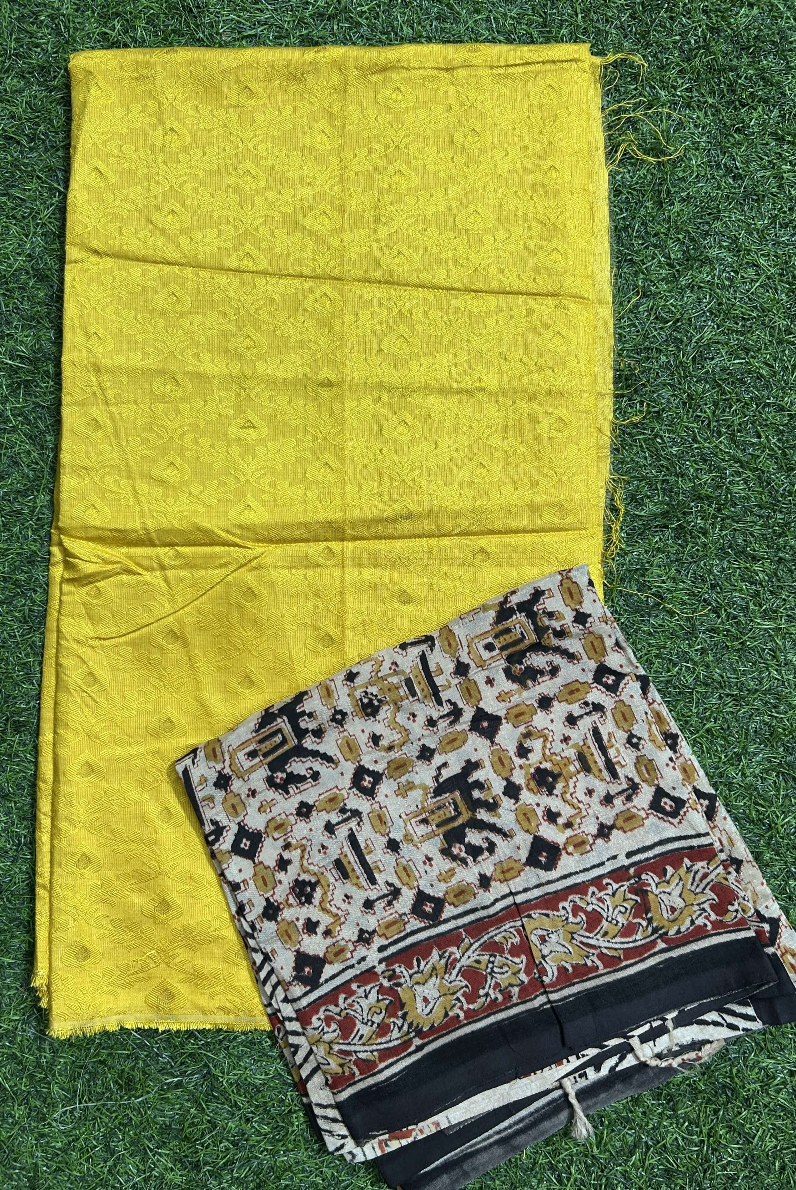 Kalamkari 2-Piece Dress Set – Top & Dupatta- KDBT-M007