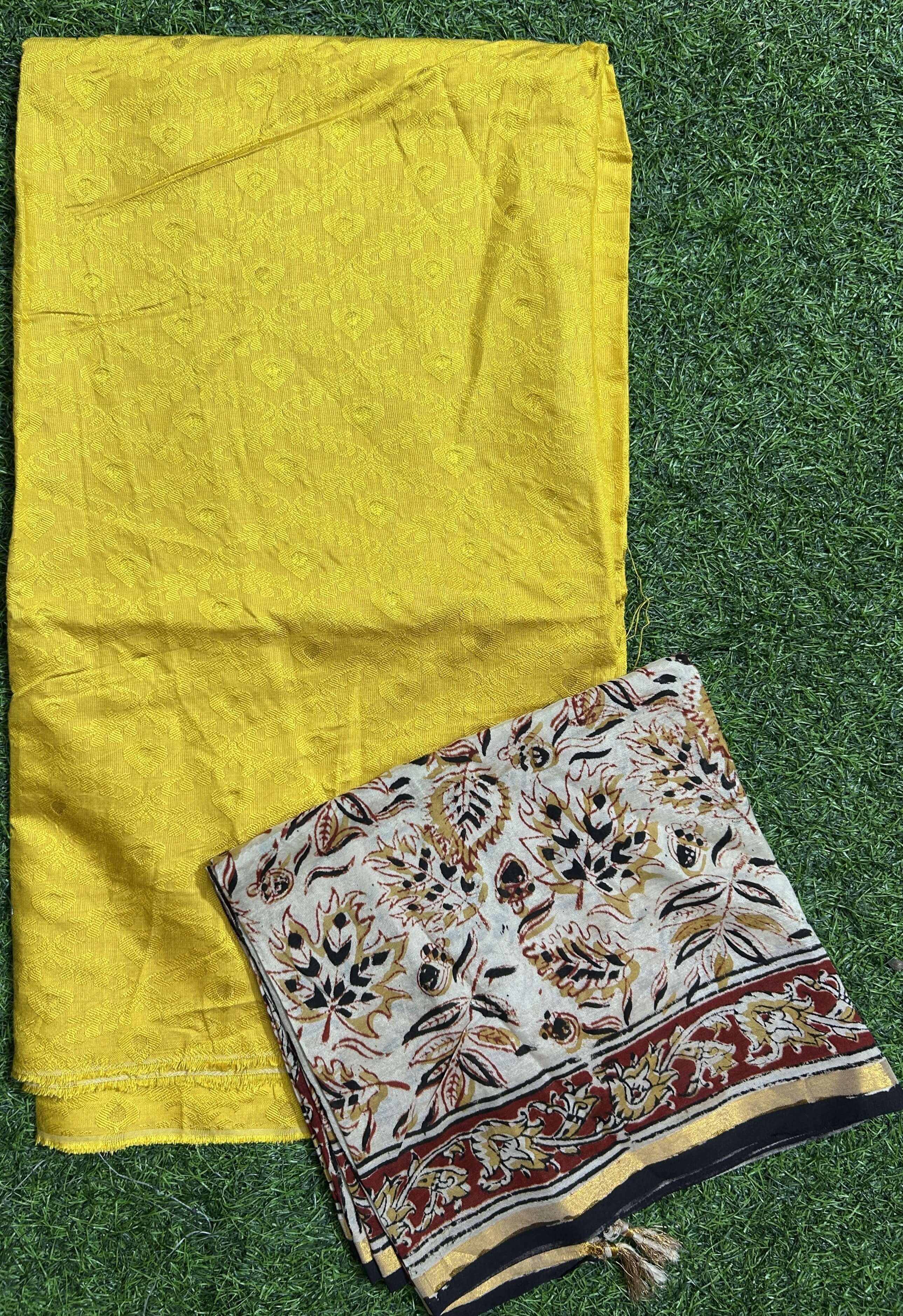 Kalamkari 2-Piece Dress Set – Top & Dupatta- KDBT-M012