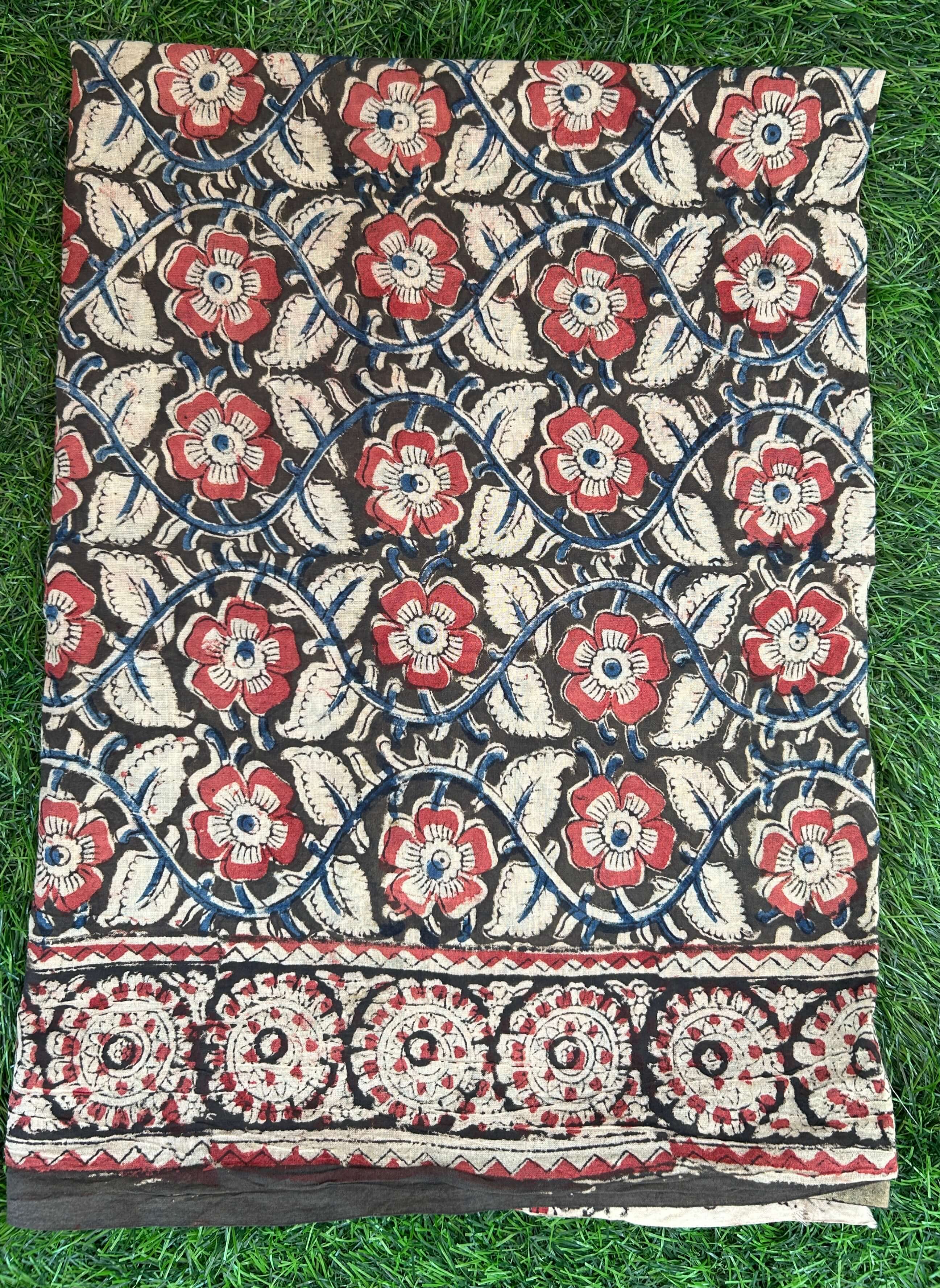 Kalamkari Dupatta- KHBD-CT-M064