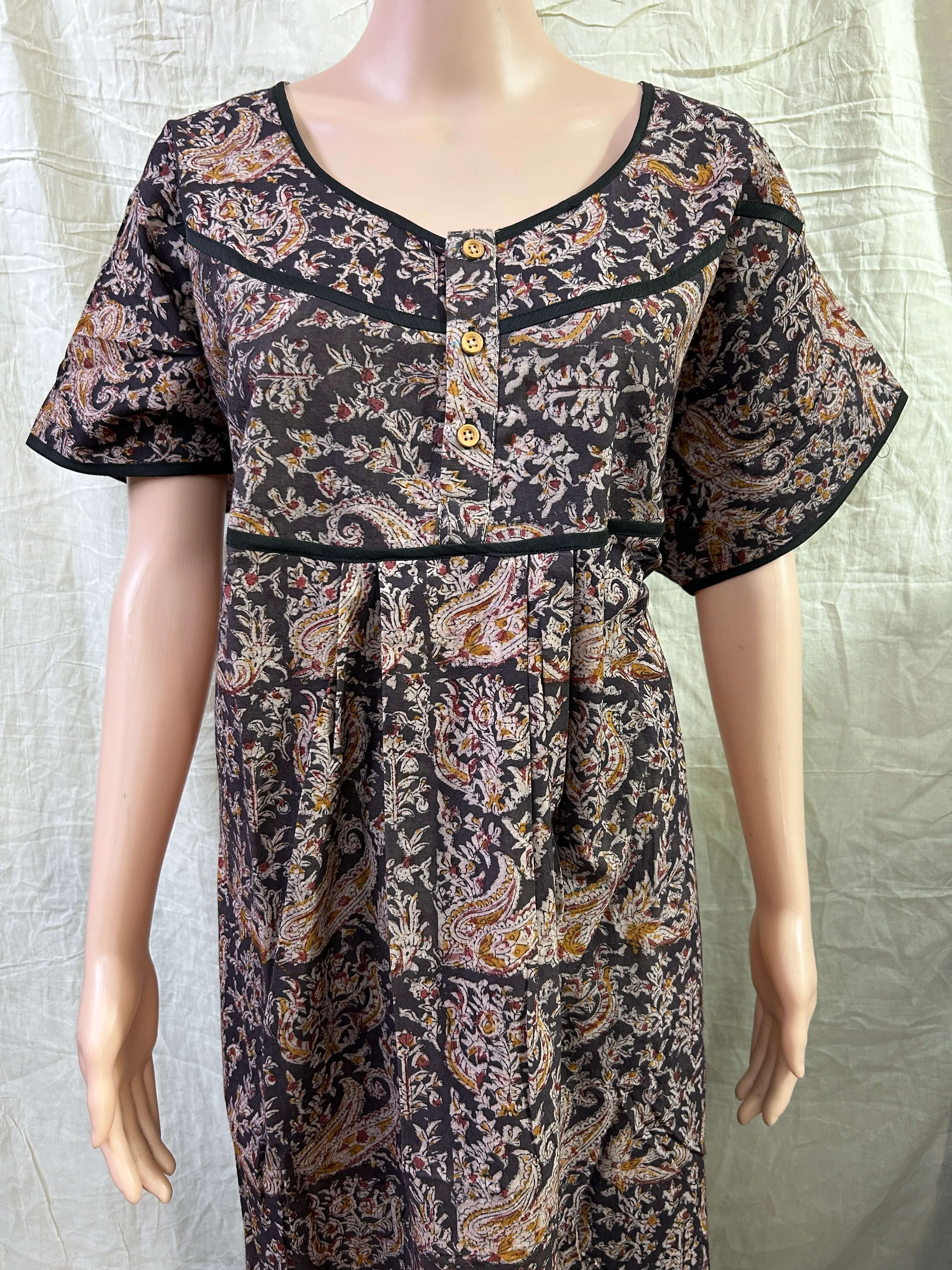 Kalamkari Nighty- KNGTY-031