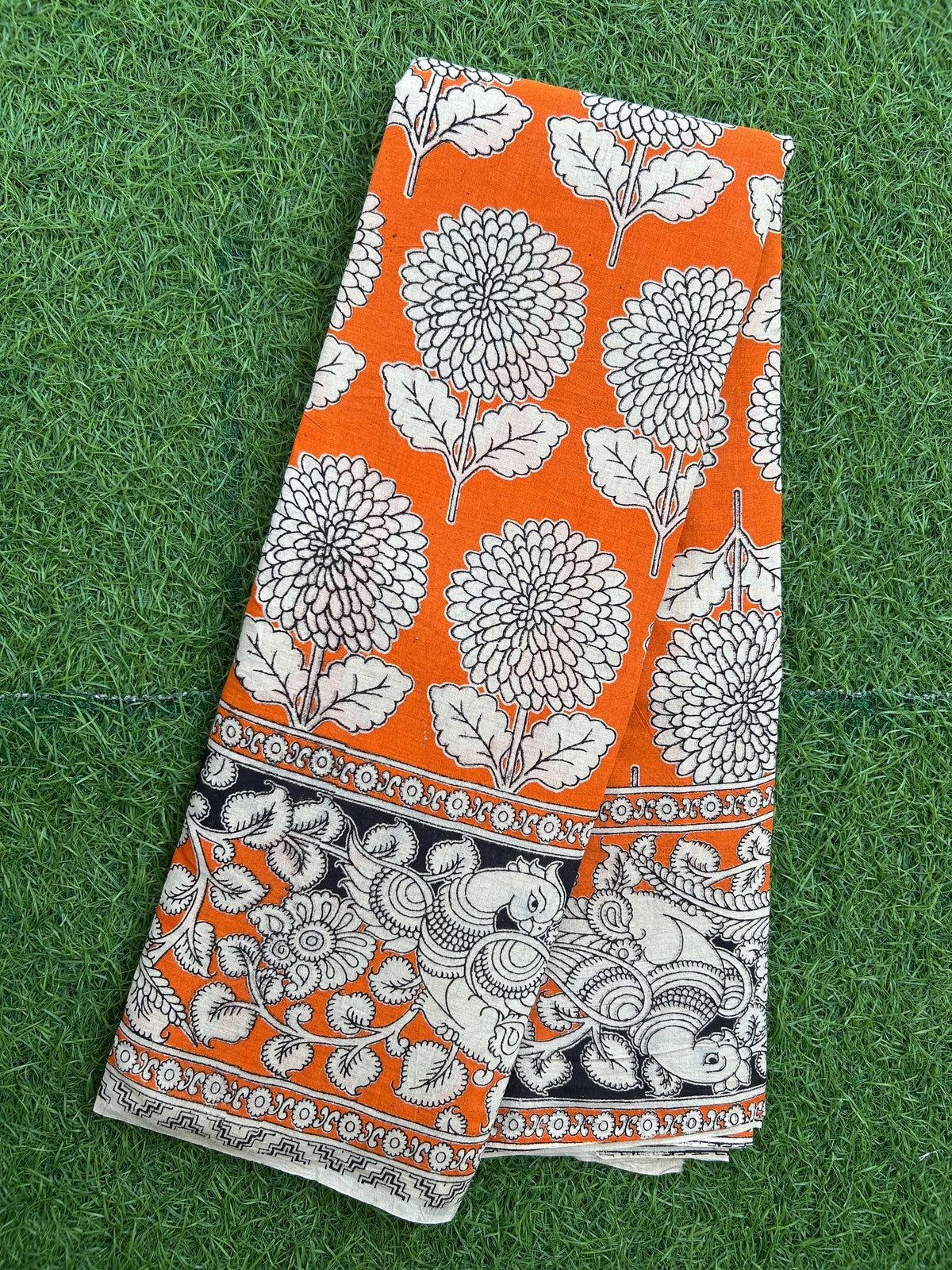 Kalamkari Cotton Saree – KCS-M727