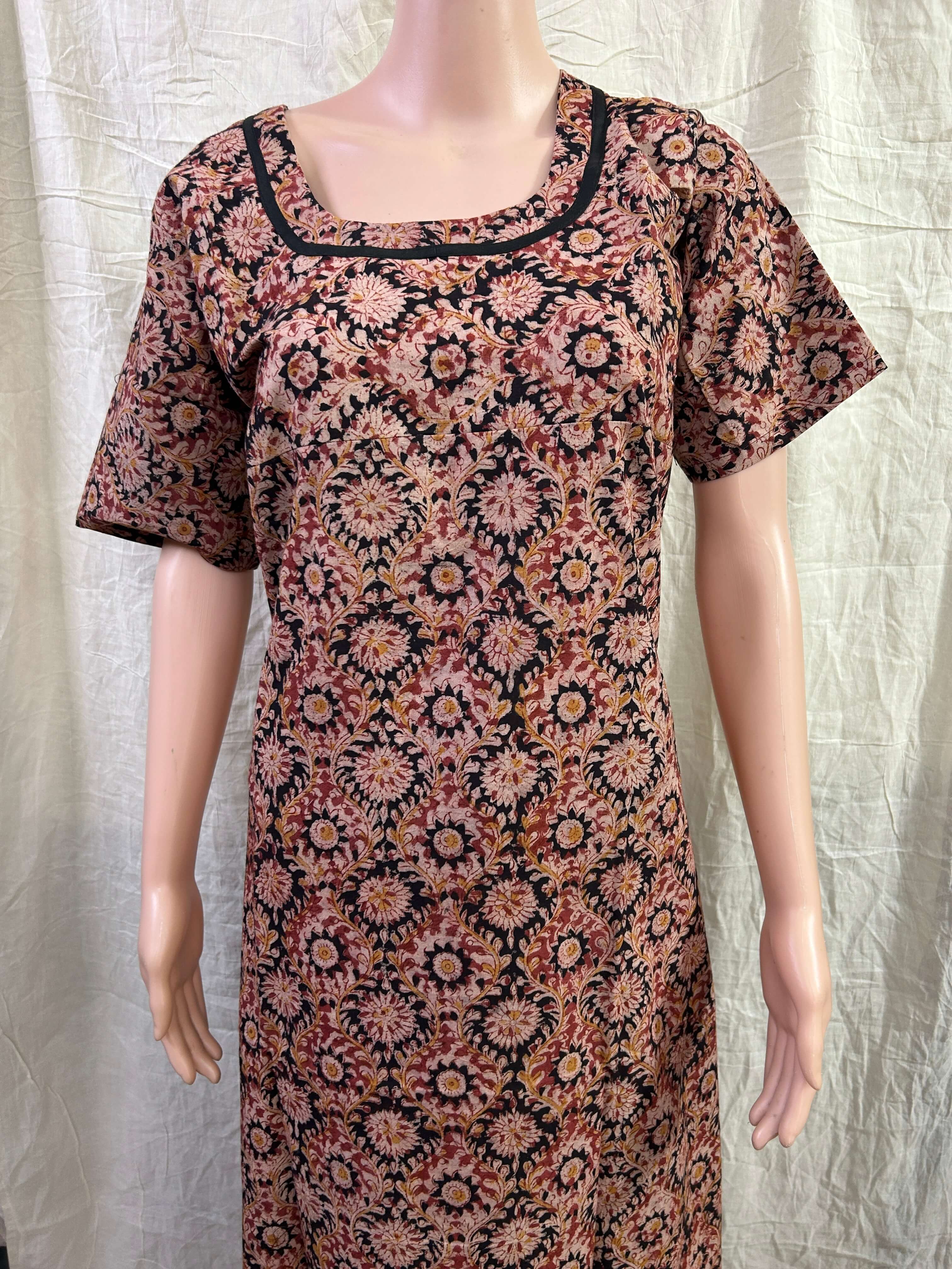 Kalamkari Nighty- KNGTY-033