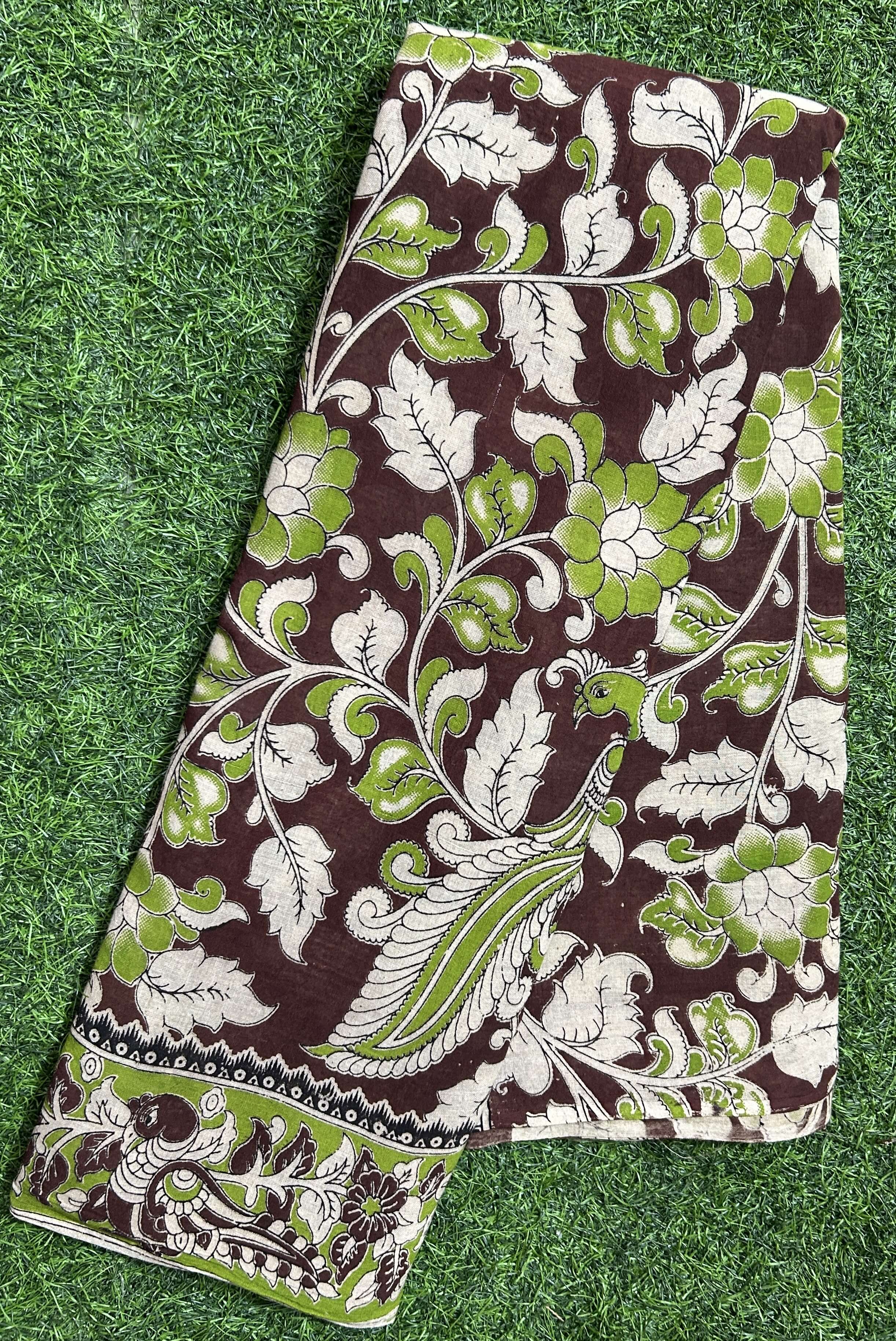 Kalamkari Cotton Saree – KCS-M613