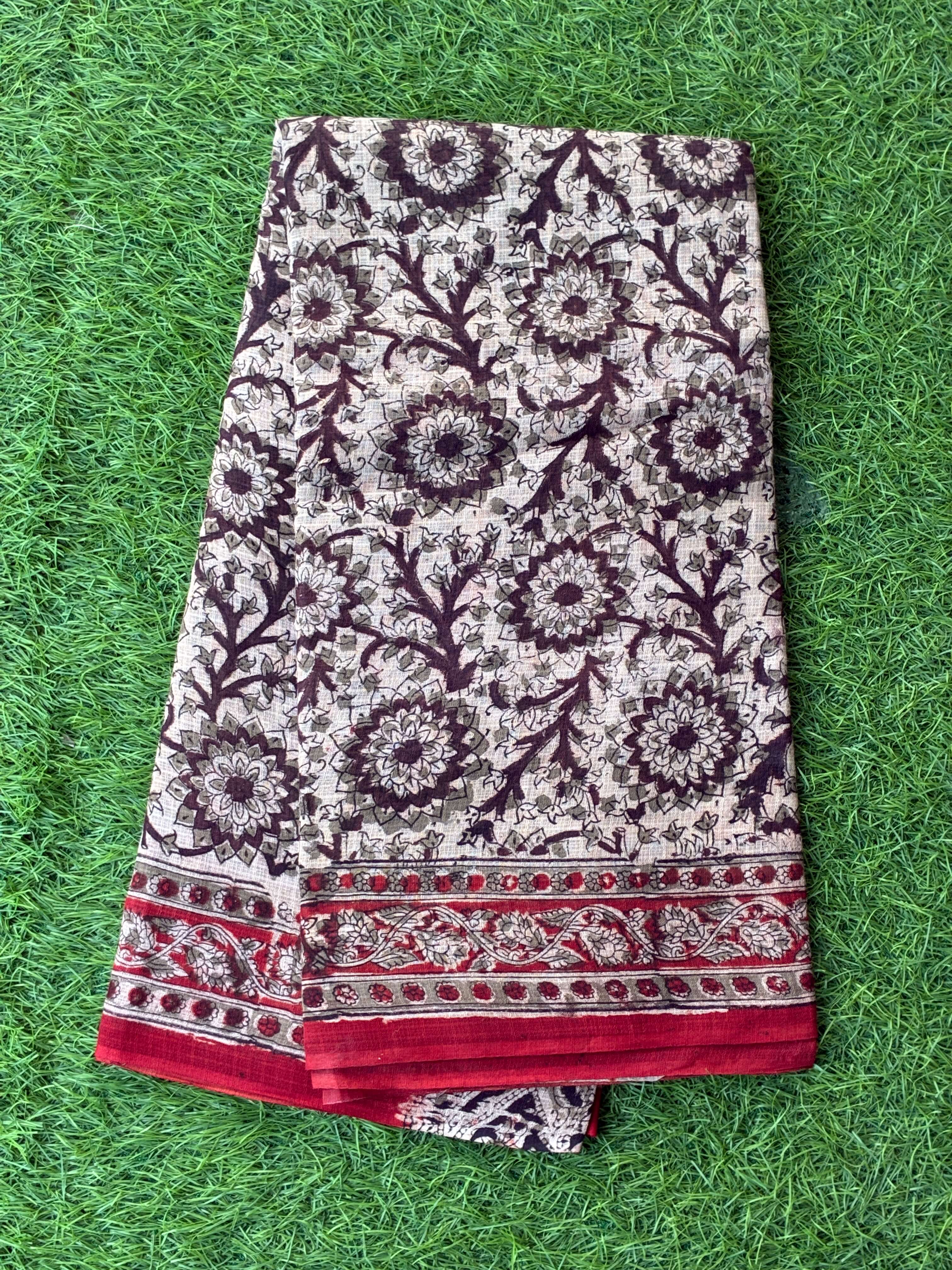 Kalamkari Kota Cotton Saree – KKCS-M111