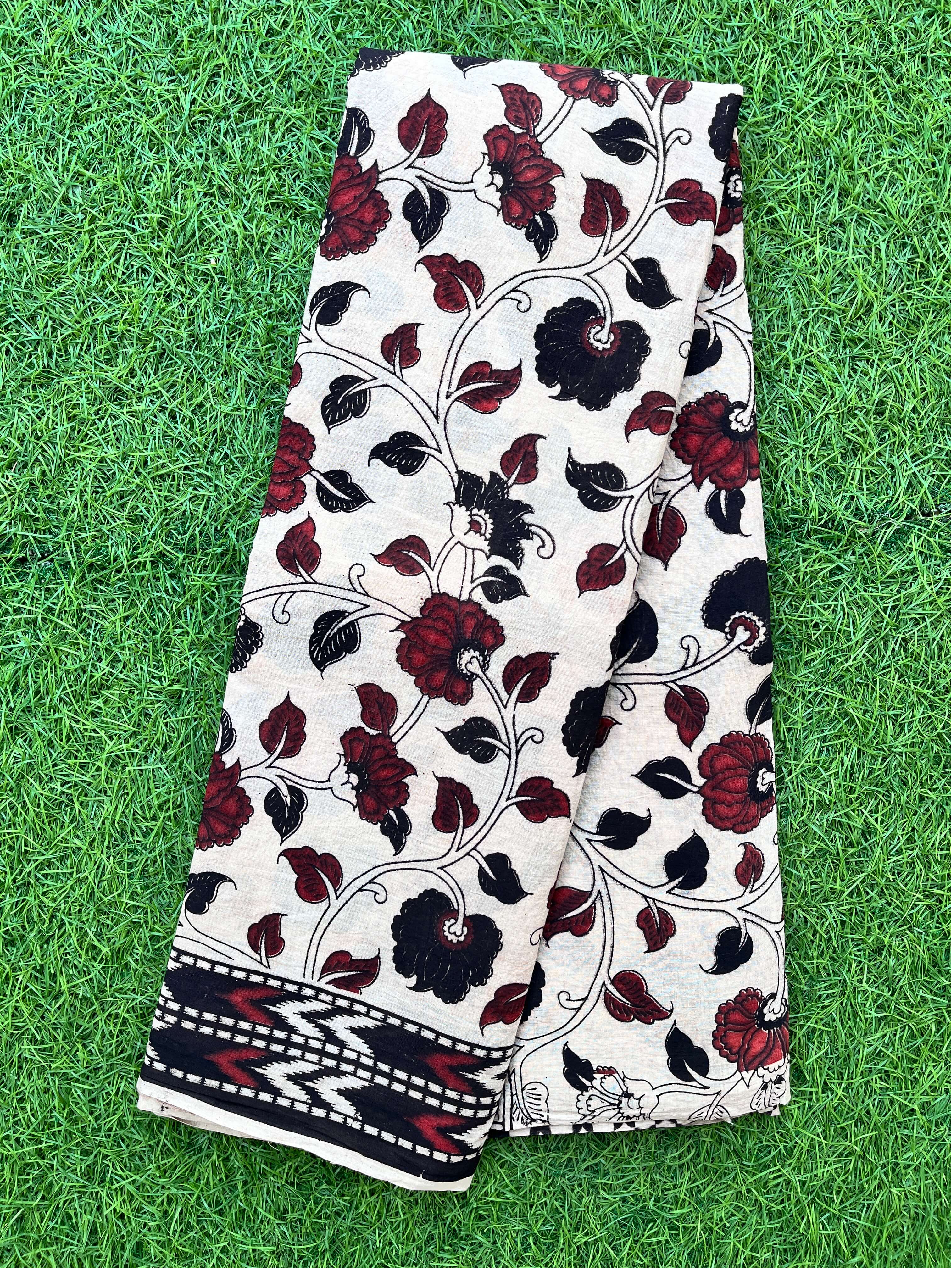 Kalamkari Cotton Saree – KCS-M356