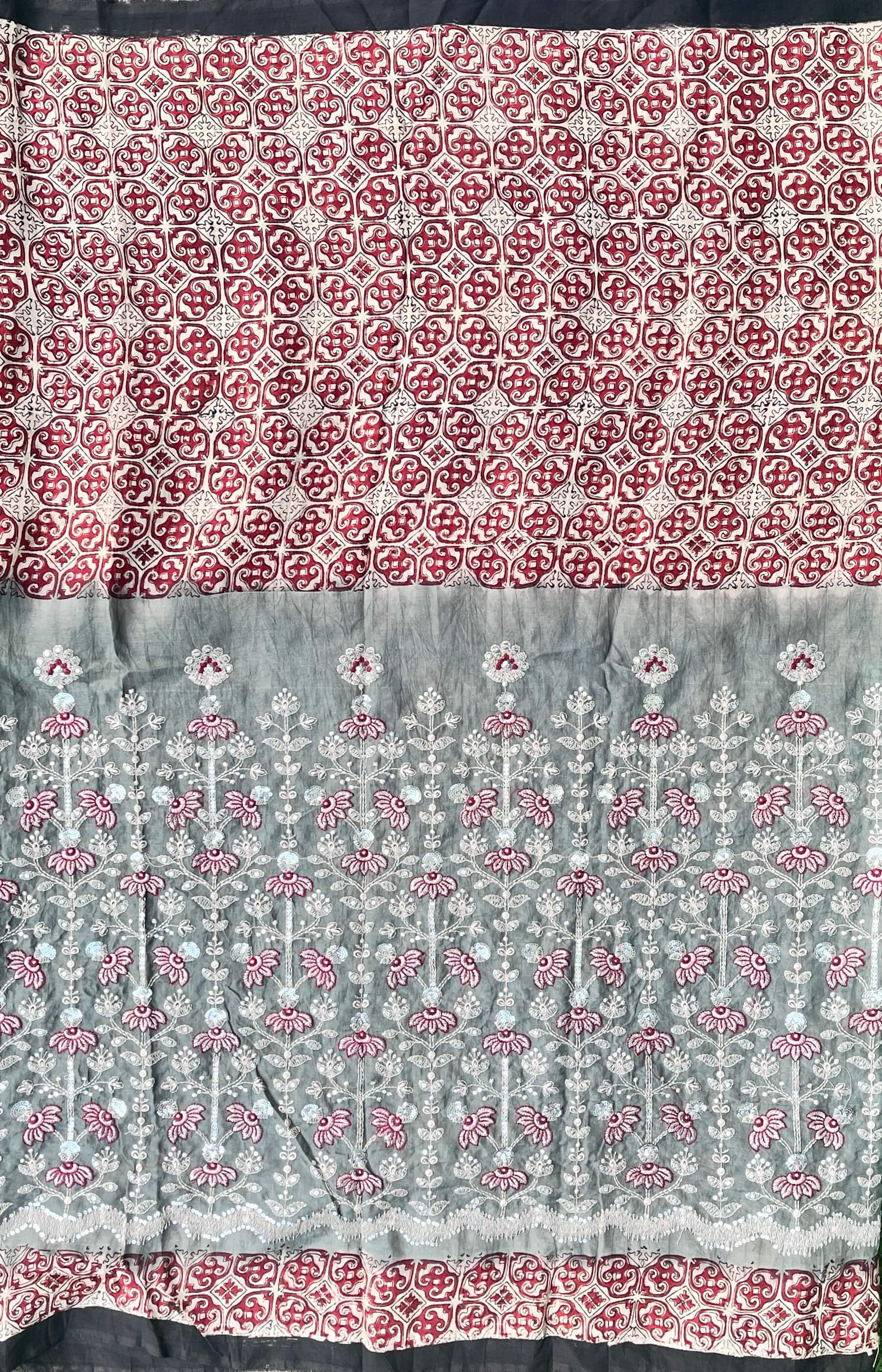 Embrokari Silk Sarees – EMBK-M022