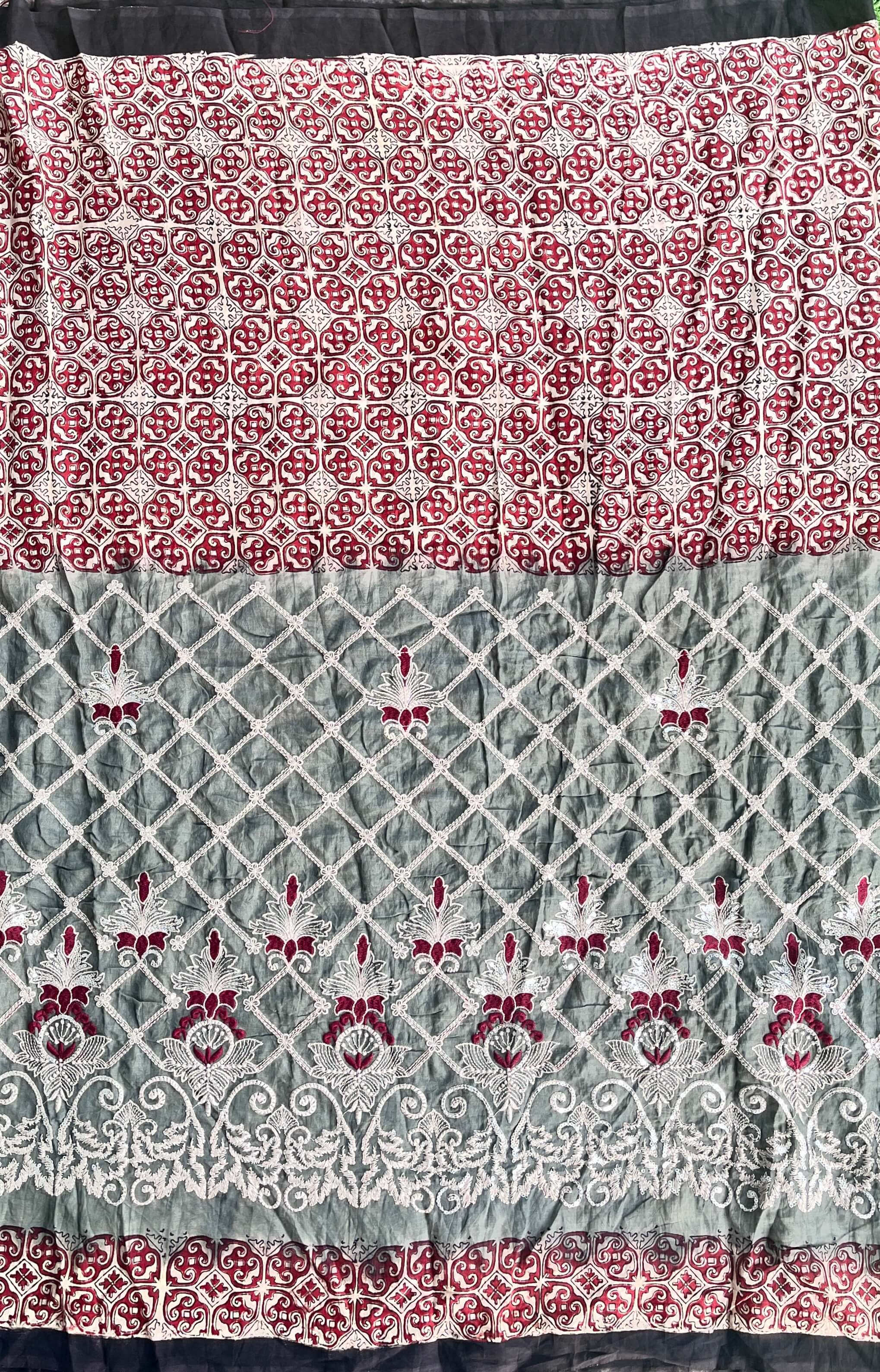 Embrokari Silk Sarees – EMBK-M025