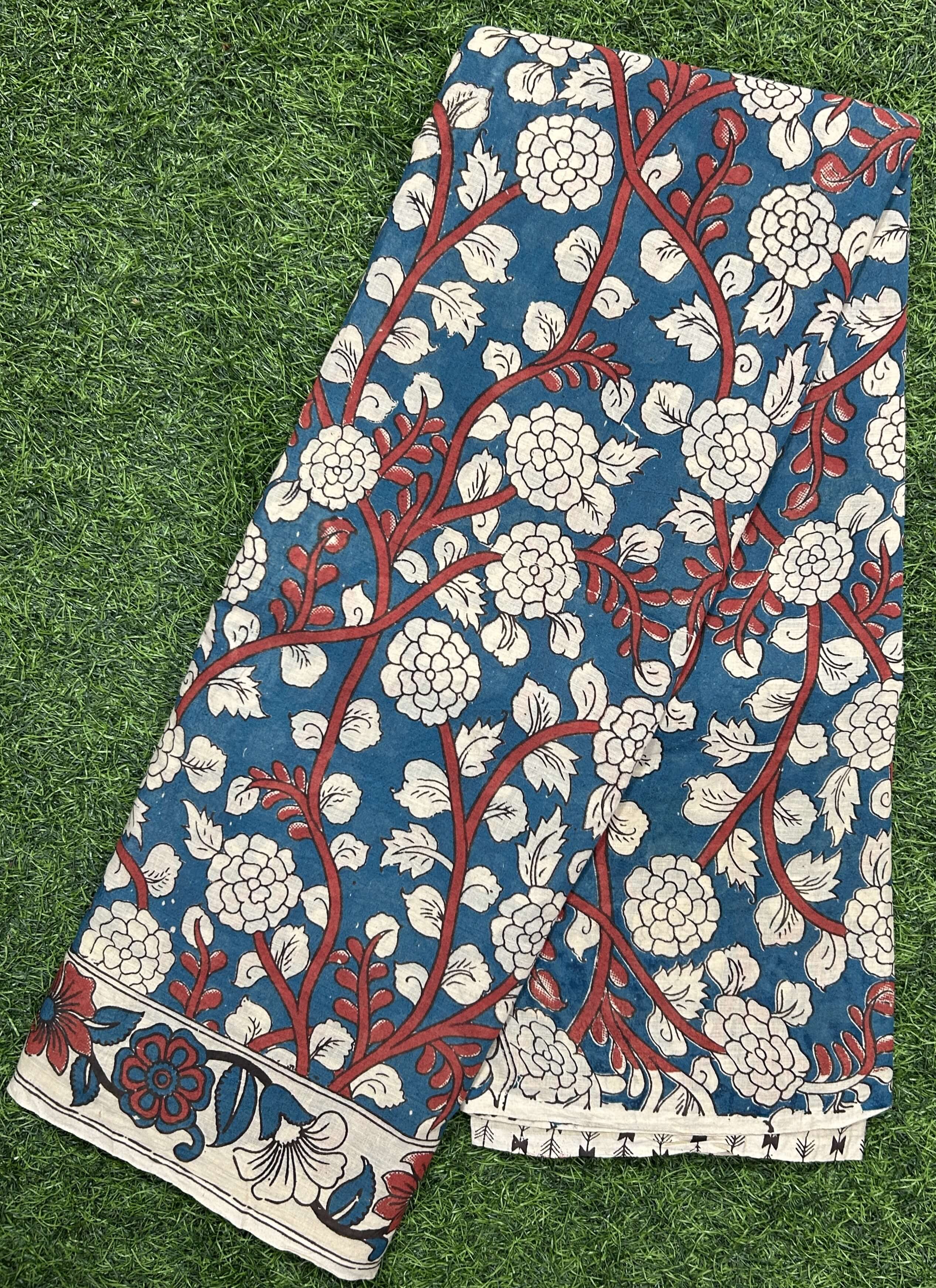 Kalamkari Cotton Saree – KCS-M598