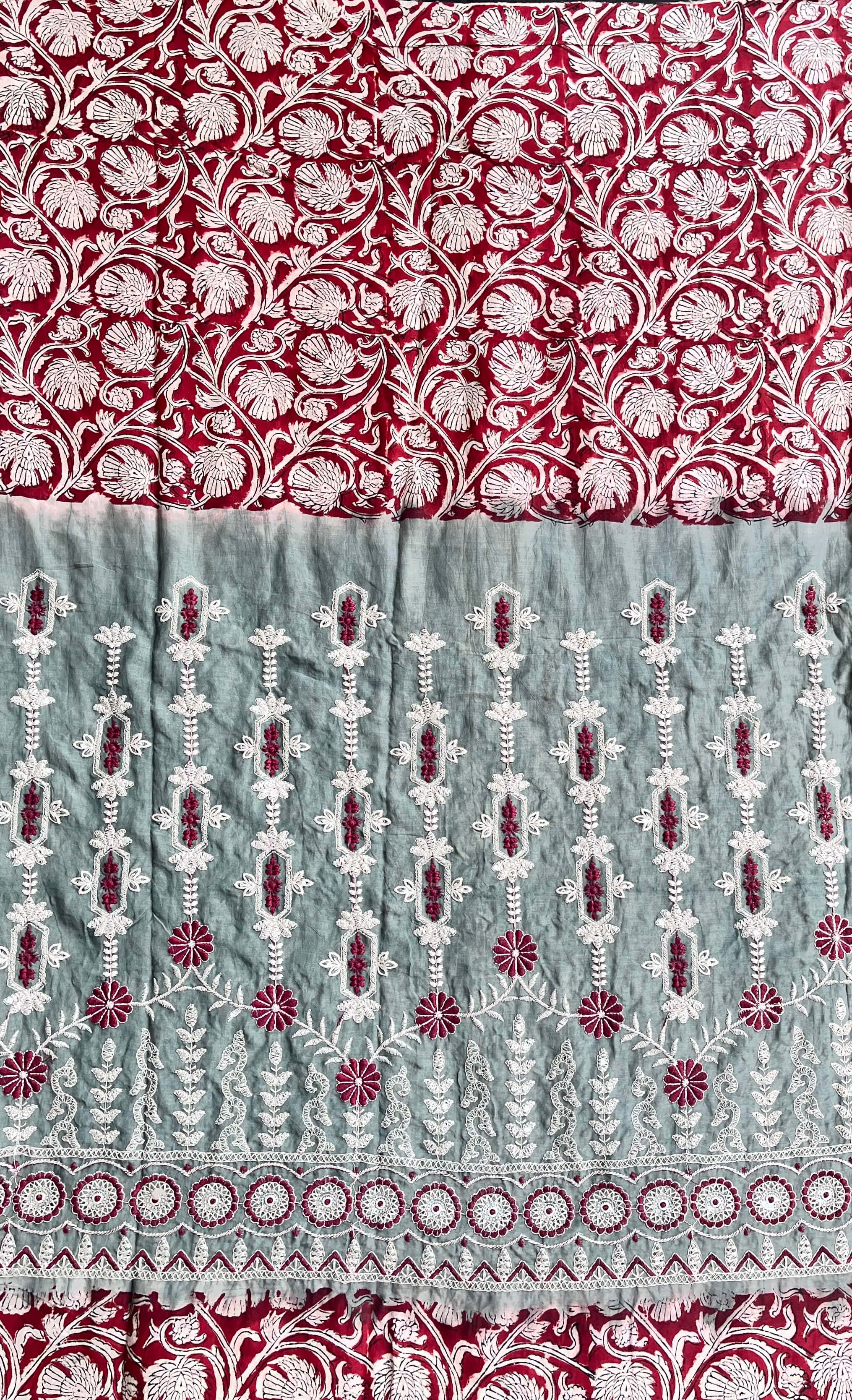 Embrokari Silk Sarees – EMBK-M084