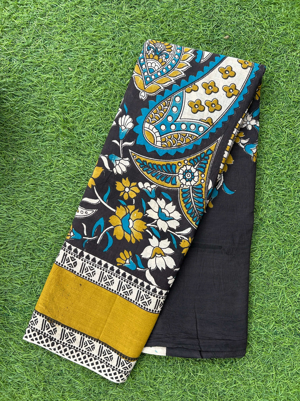 Kalamkari Cotton Saree – KCS-M748