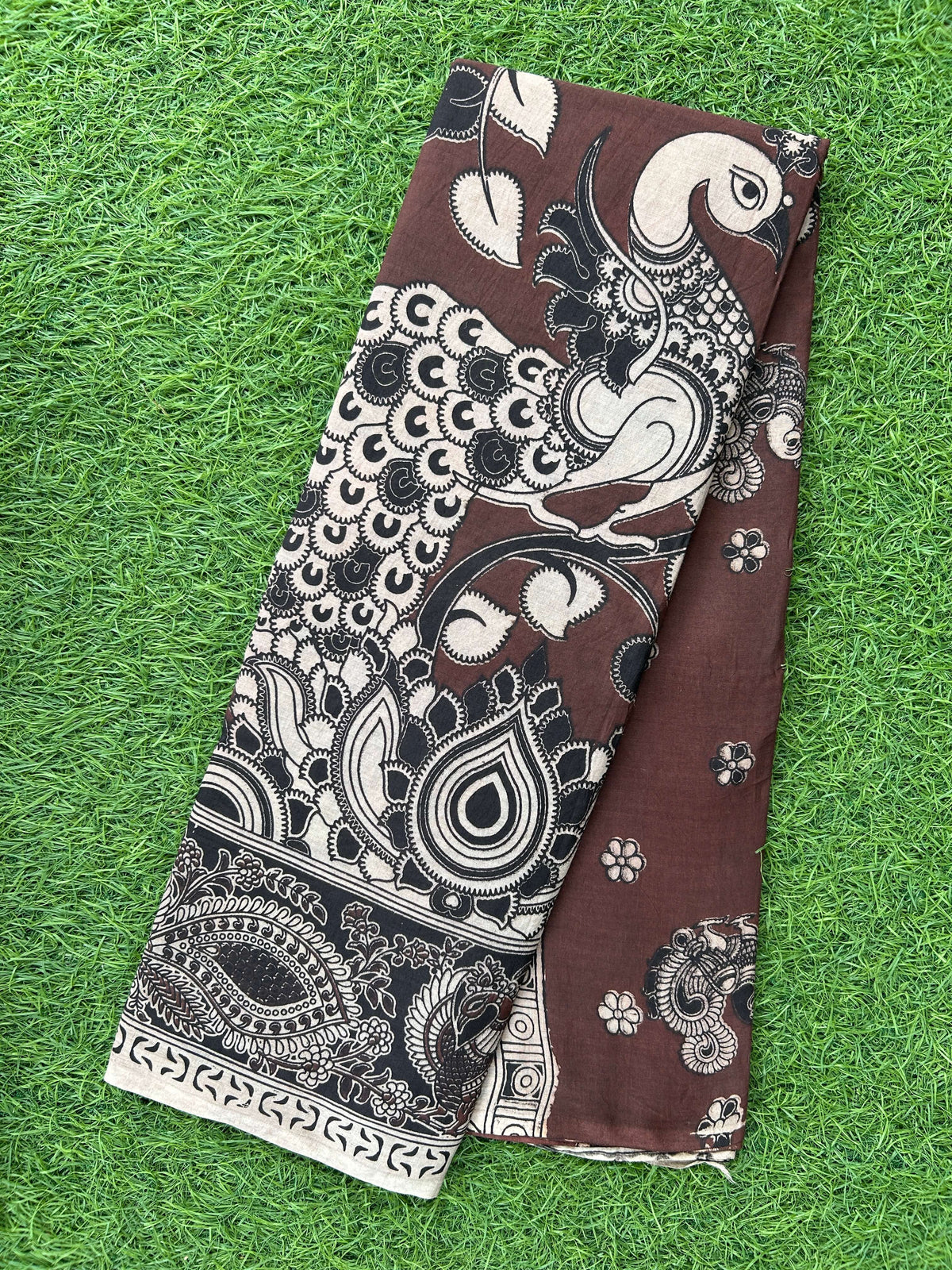 Kalamkari Cotton Saree – KCS-M743