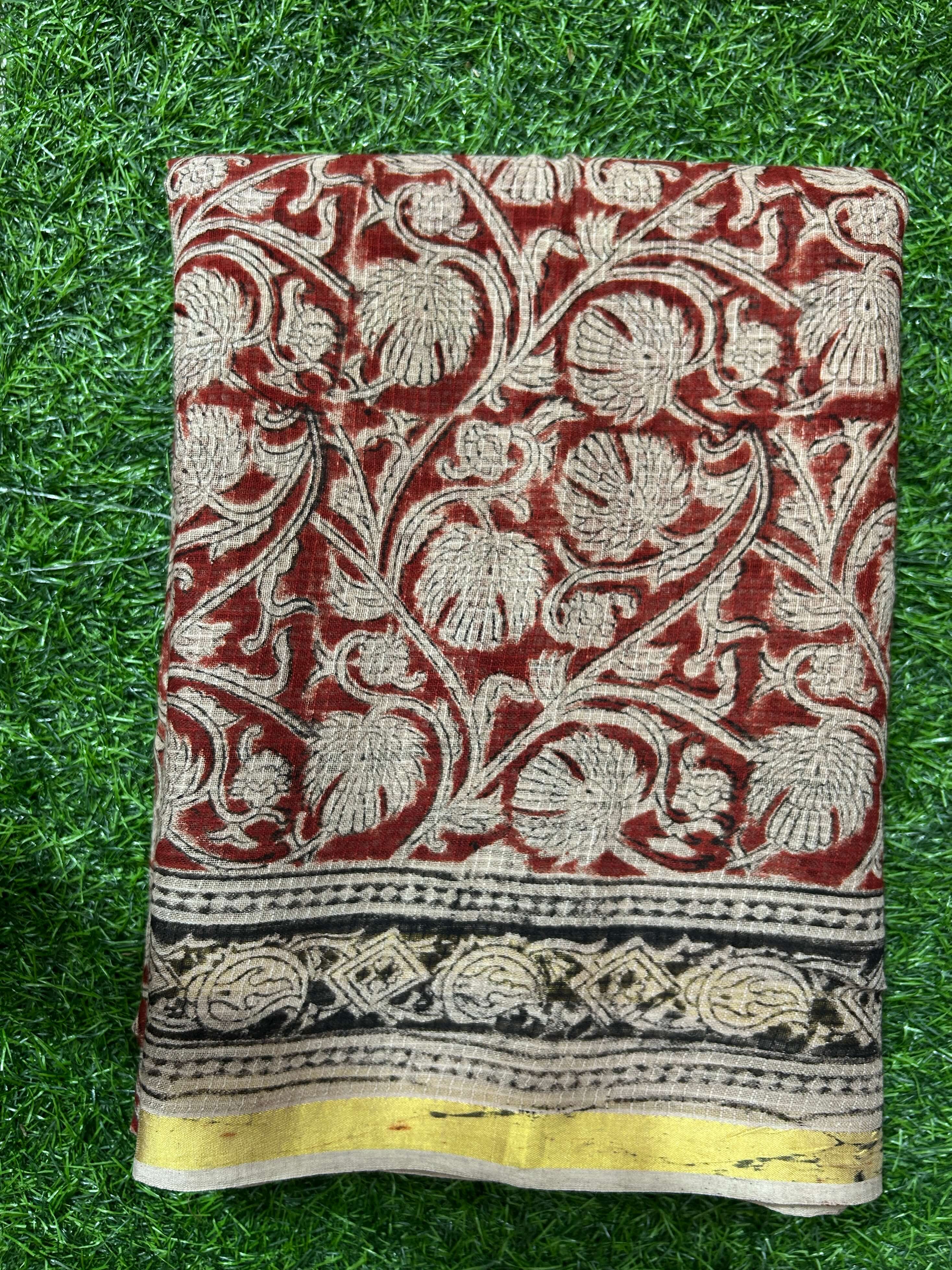 Kalamkari Kota Cotton Saree – KKCS-M113