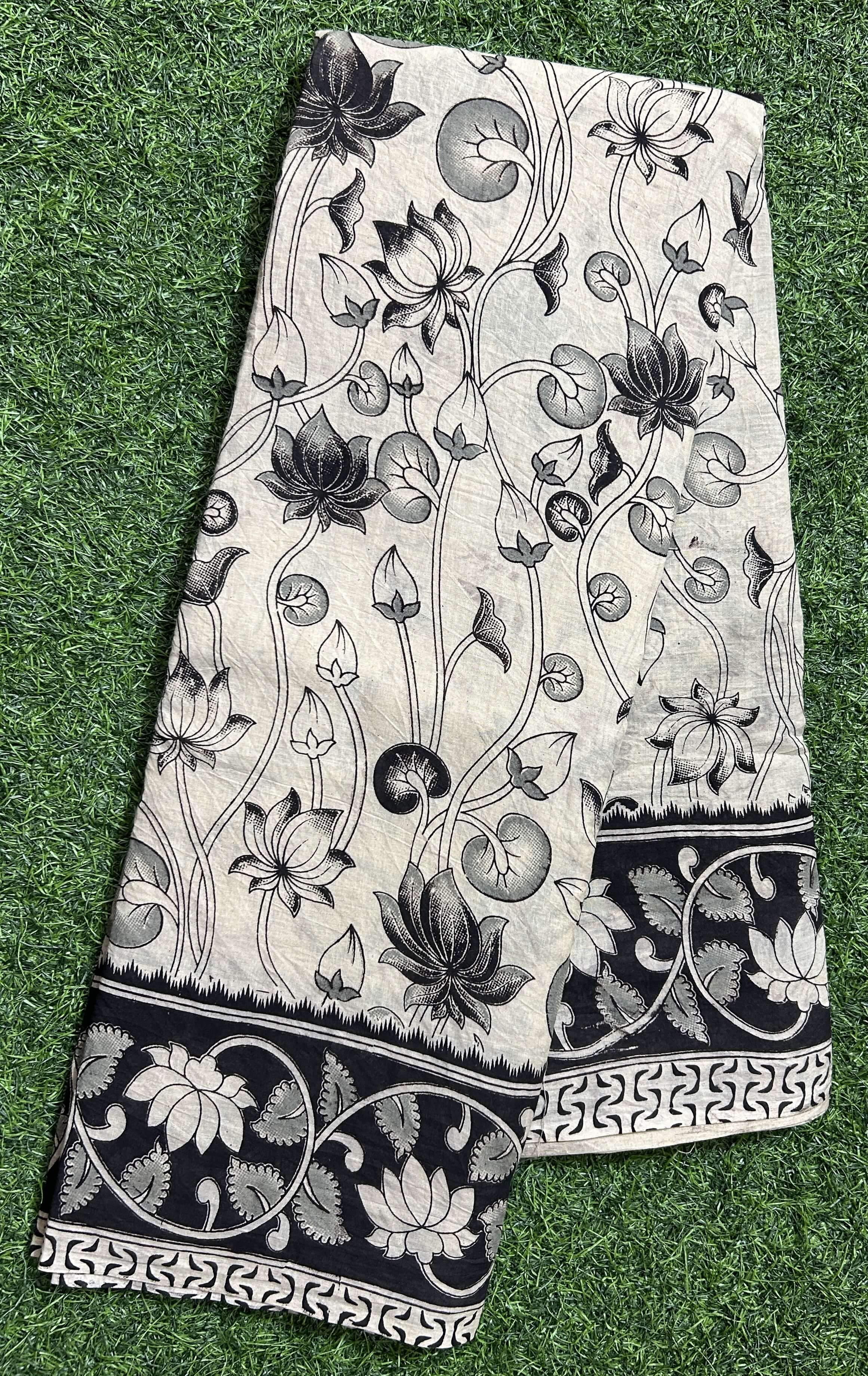 Kalamkari Cotton Saree – KCS-M601