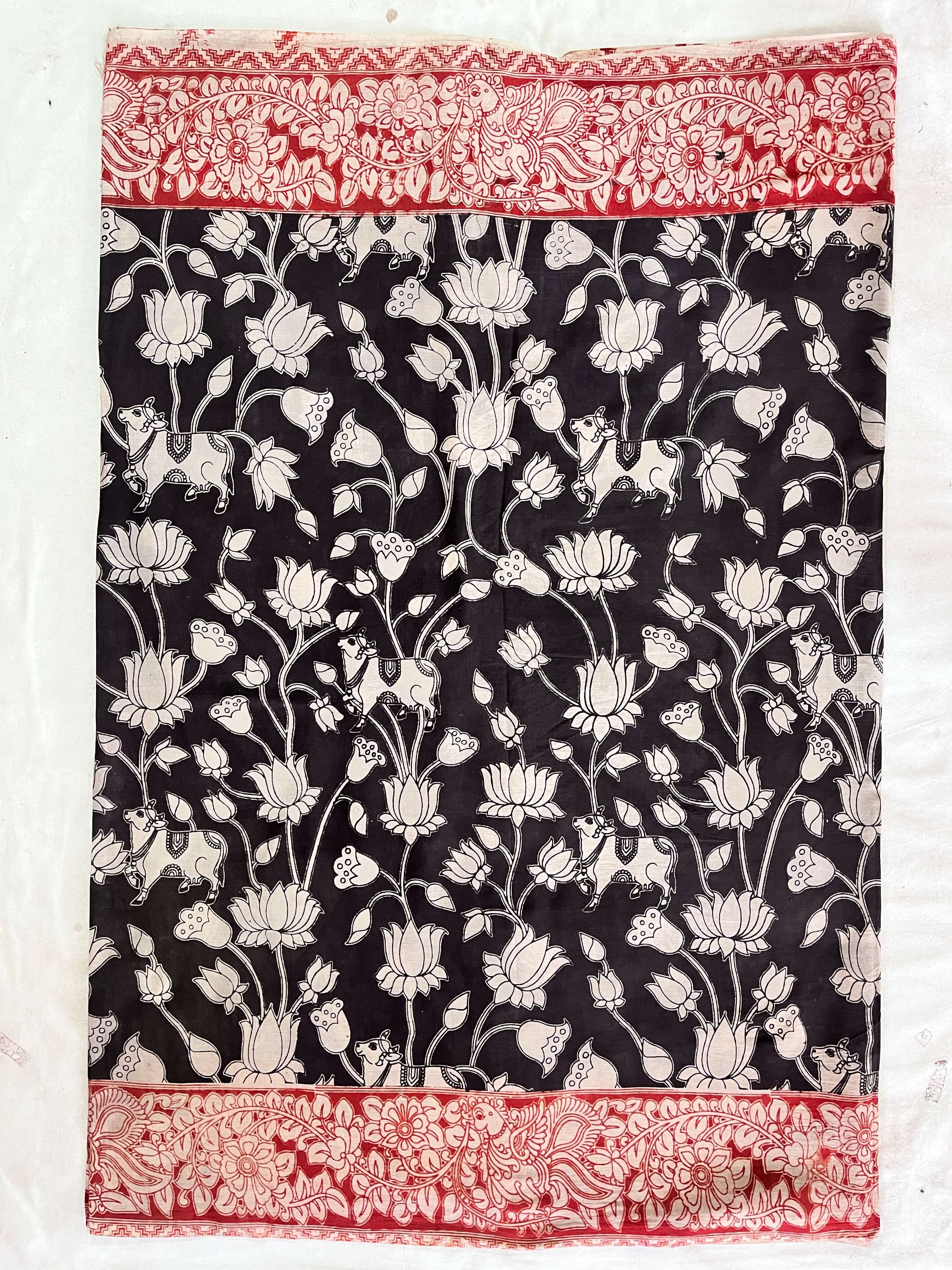 Kalamkari Cotton Saree – KCS-M259