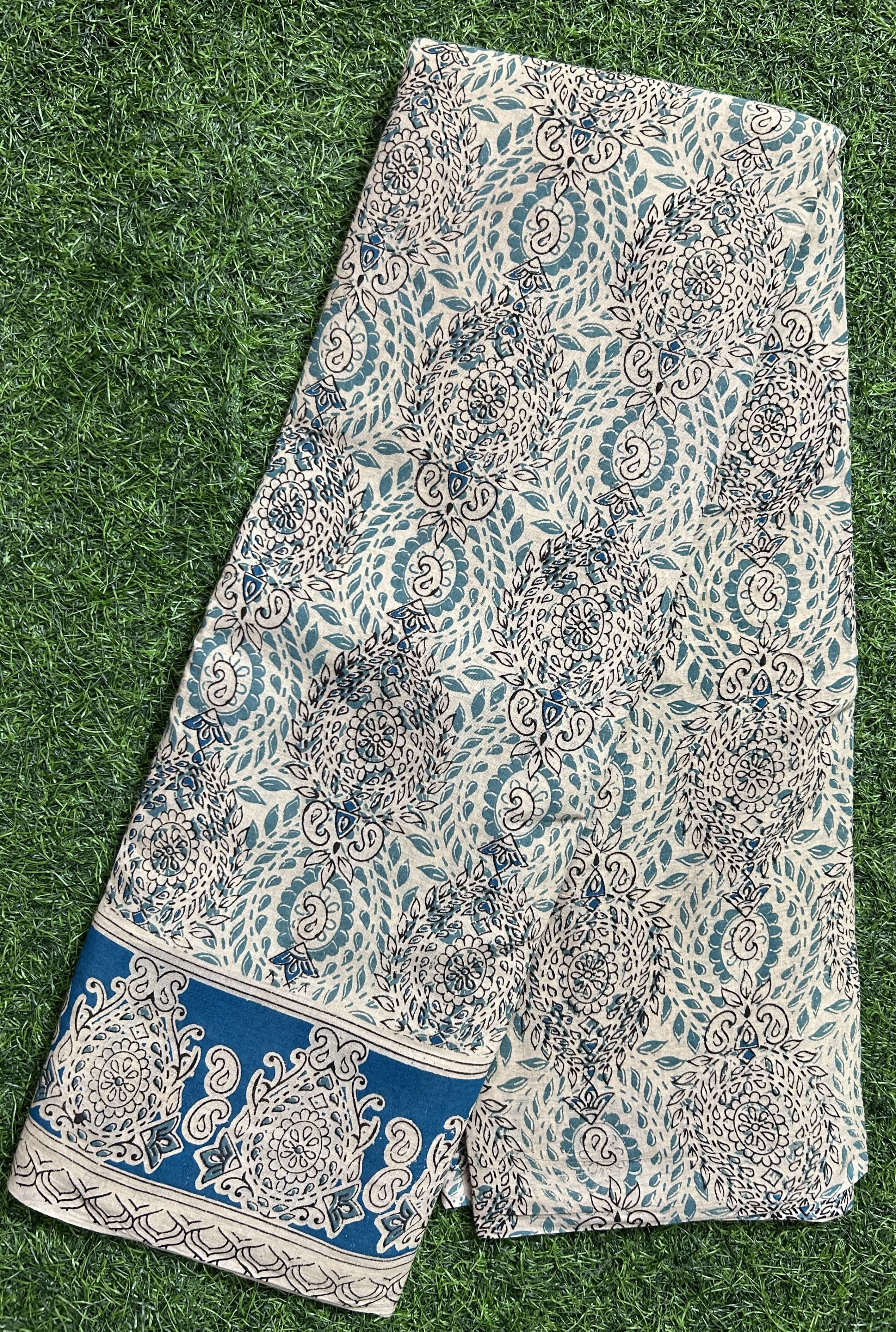 Kalamkari Cotton Saree – KCS-M619