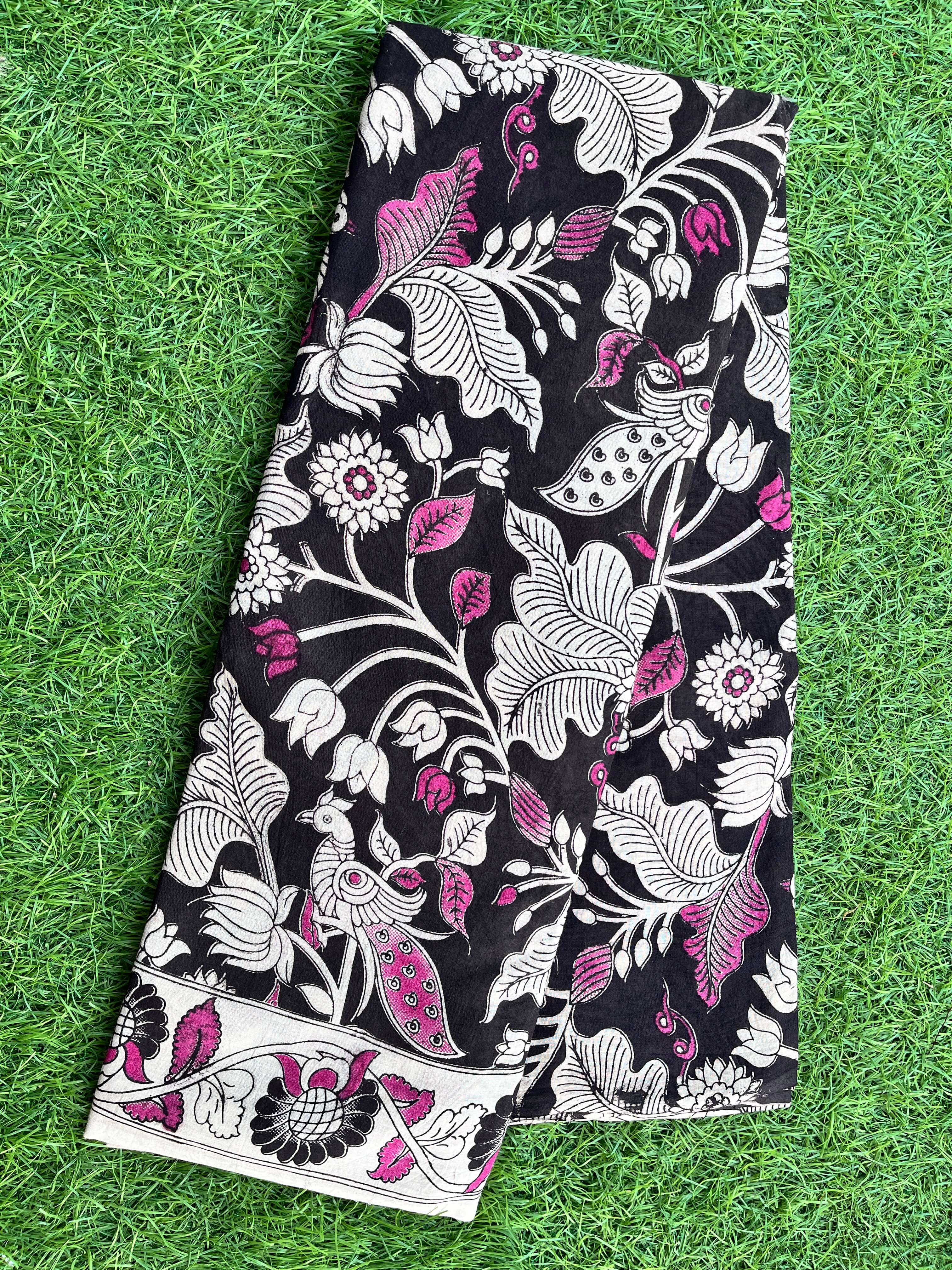 Kalamkari Cotton Saree – KCS-M385