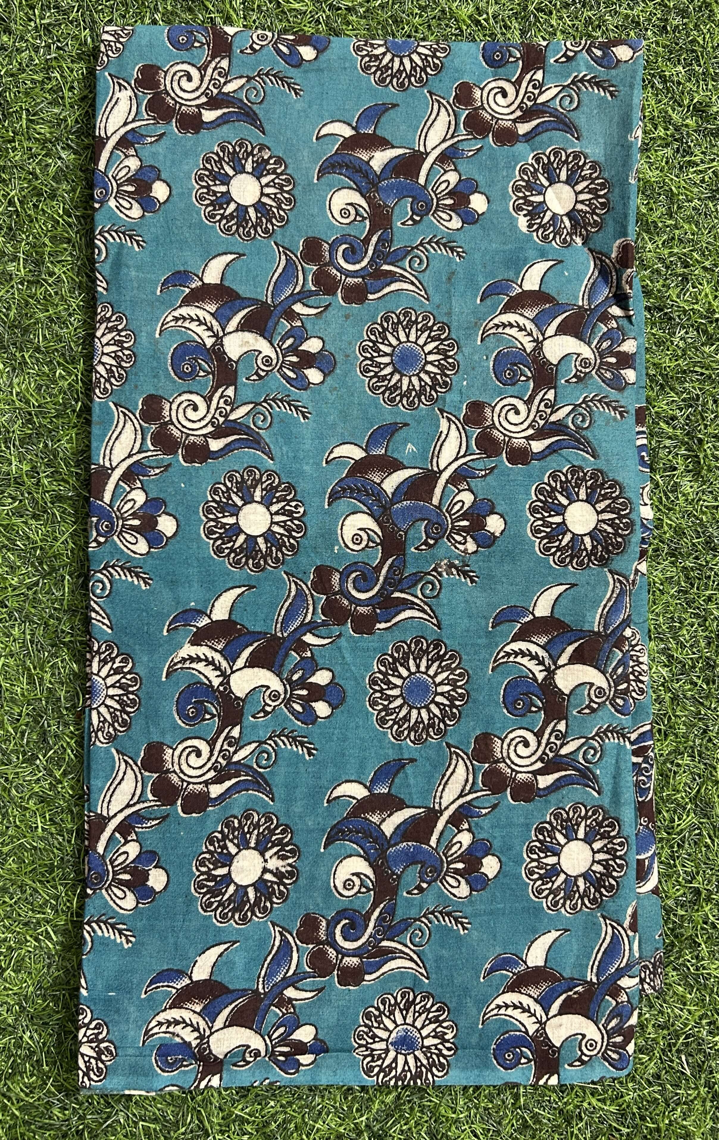Kalamkari Cotton Screen Print Dupatta- KSPCD-M128