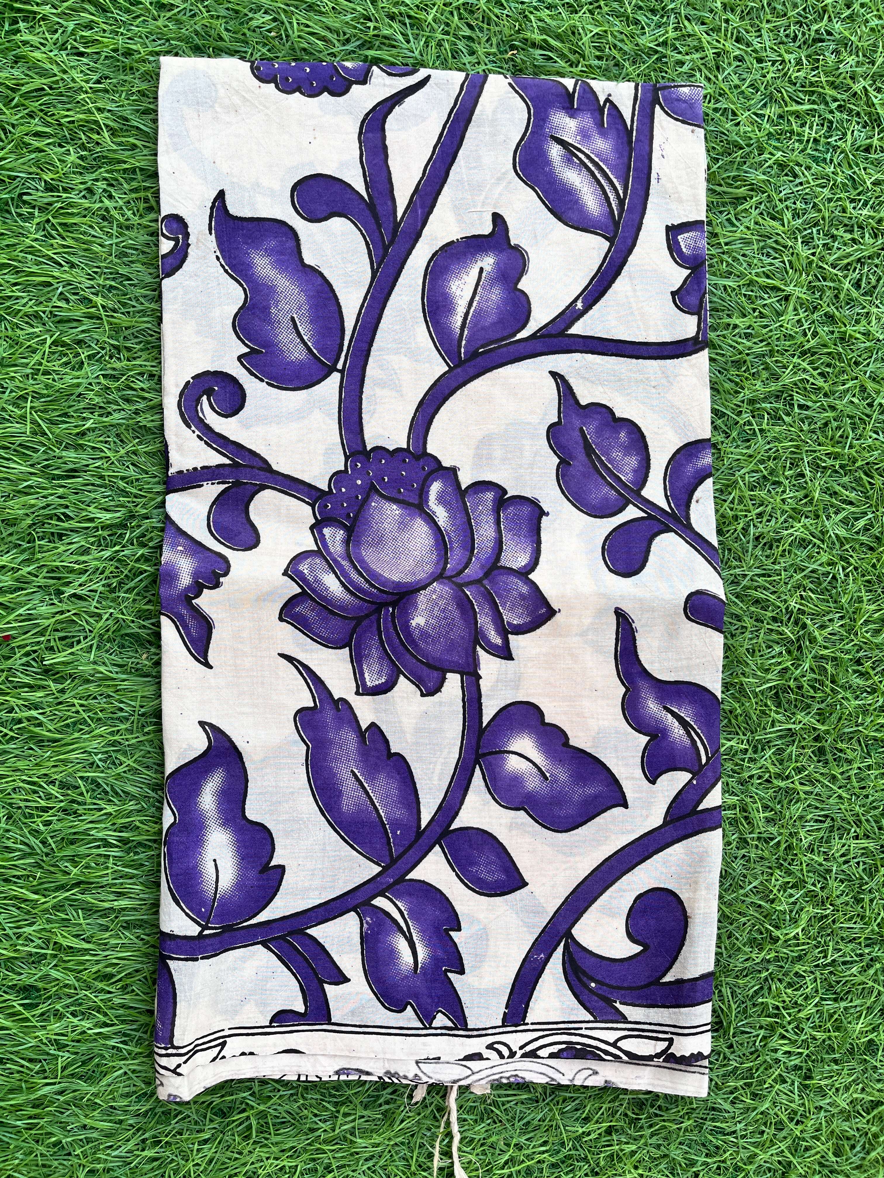 Silk Kalamkari Dupatta- SKD-N-M179