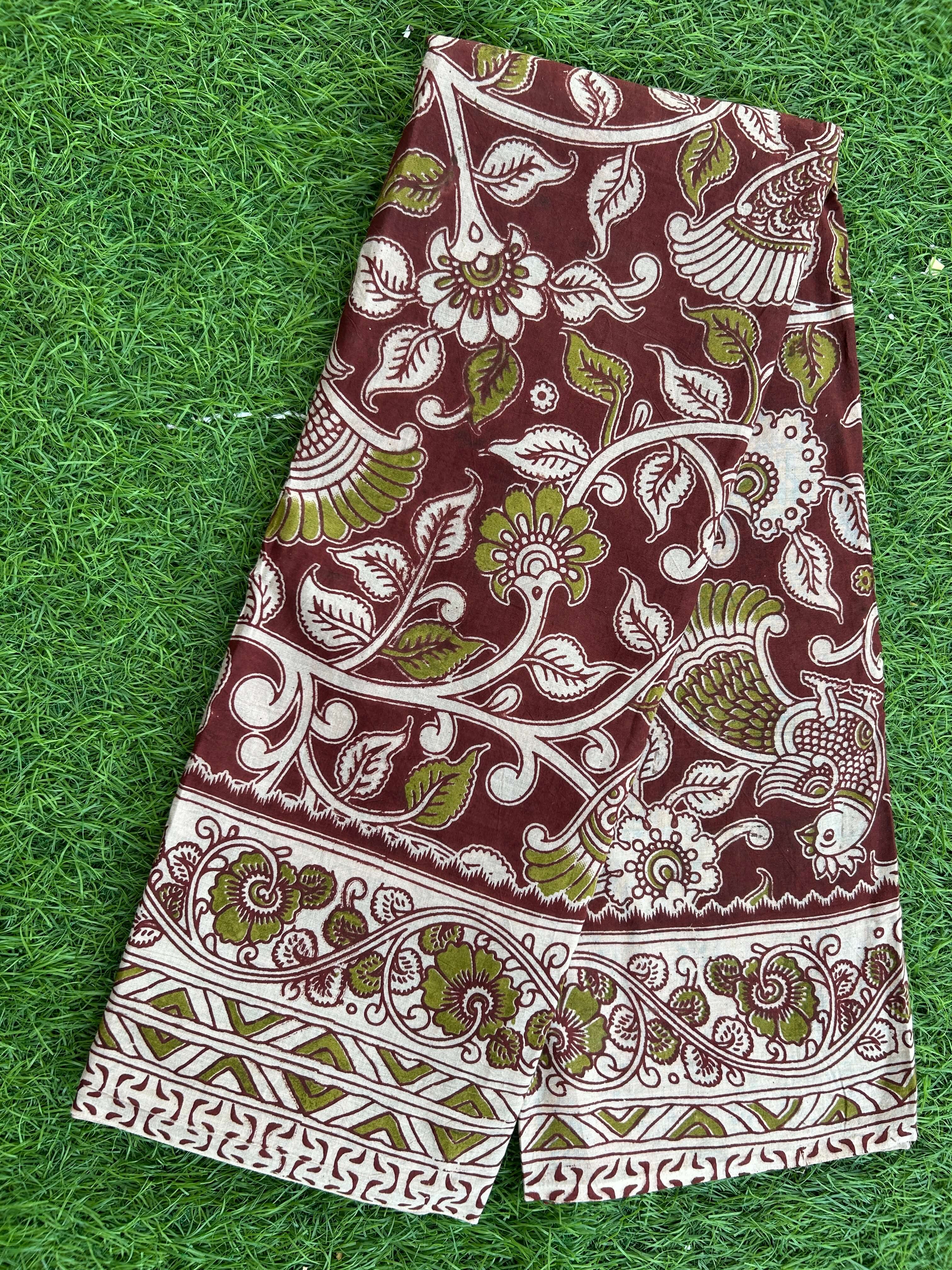 Kalamkari Cotton Saree – KCS-M461