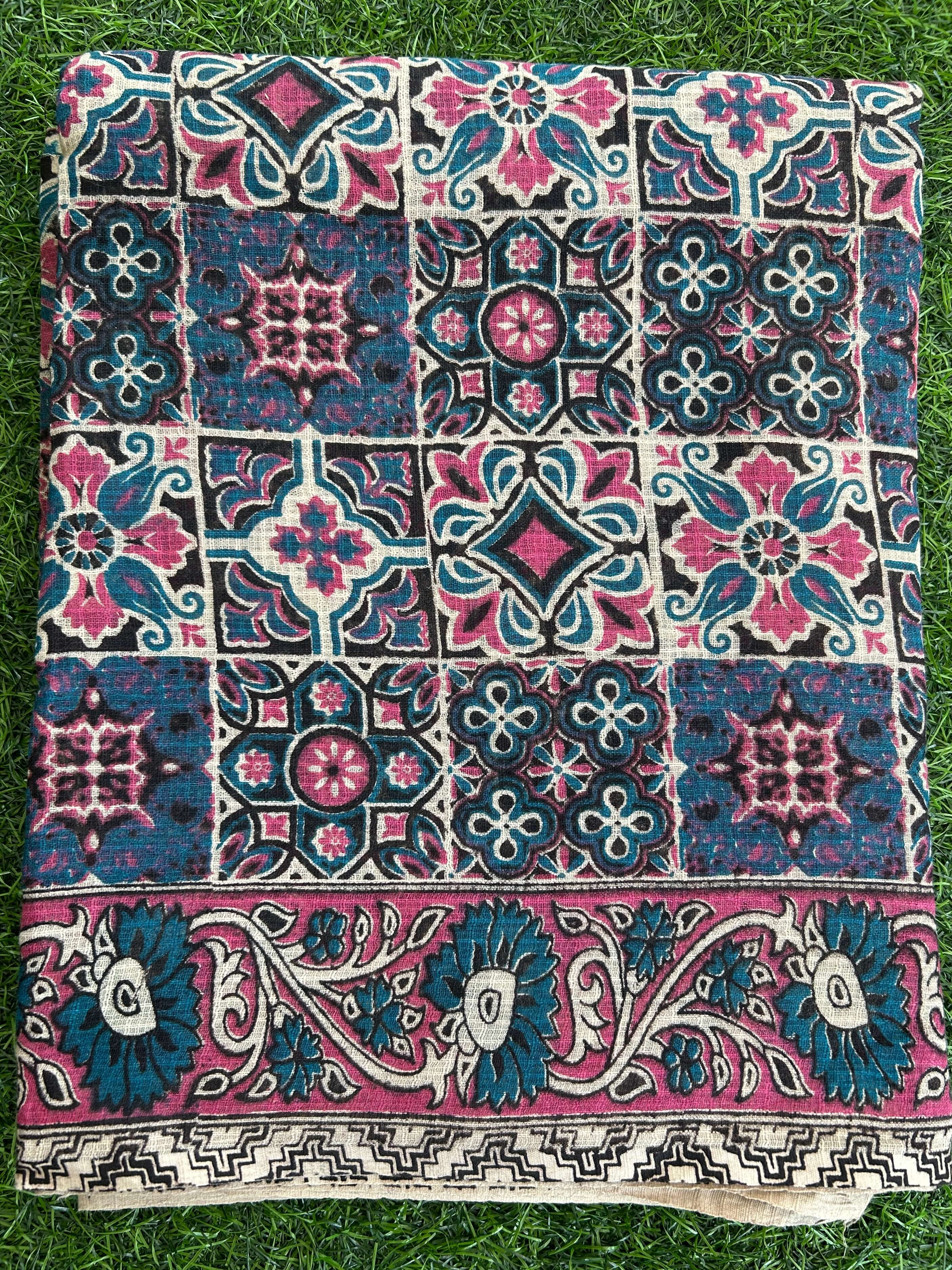 Kalamkari Kota Cotton Saree – KKCS-M128