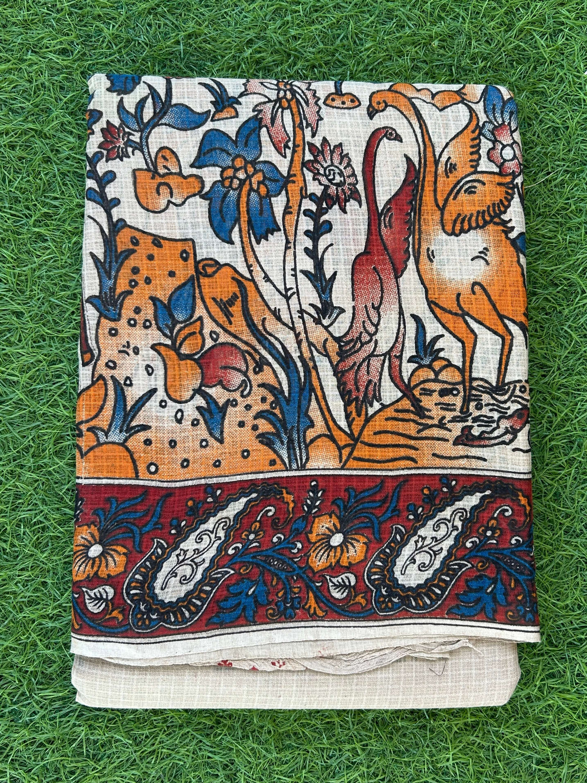 Kalamkari Kota Cotton Saree – KKCS-M191