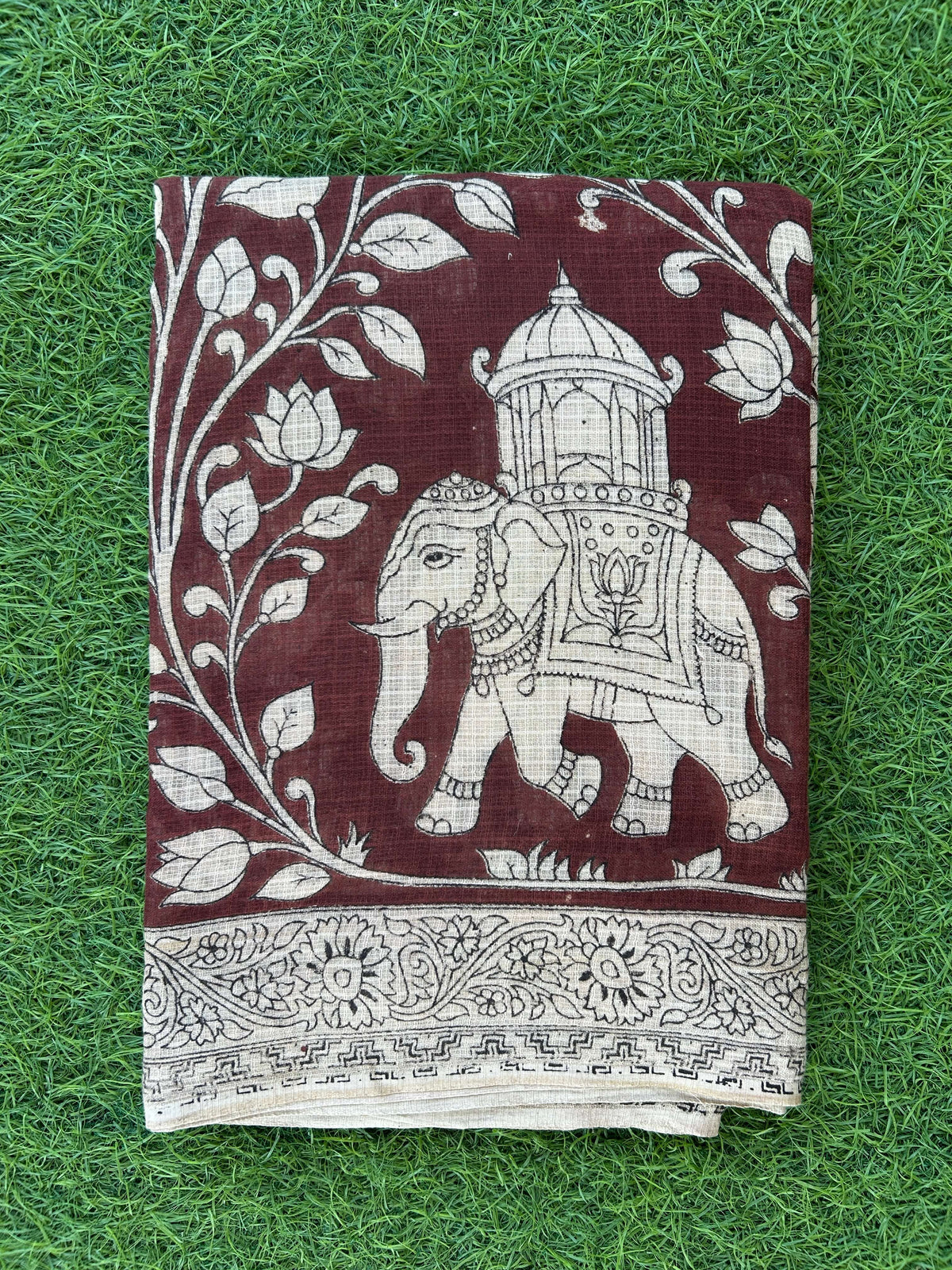 Kalamkari Kota Cotton Saree – KKCS-M203