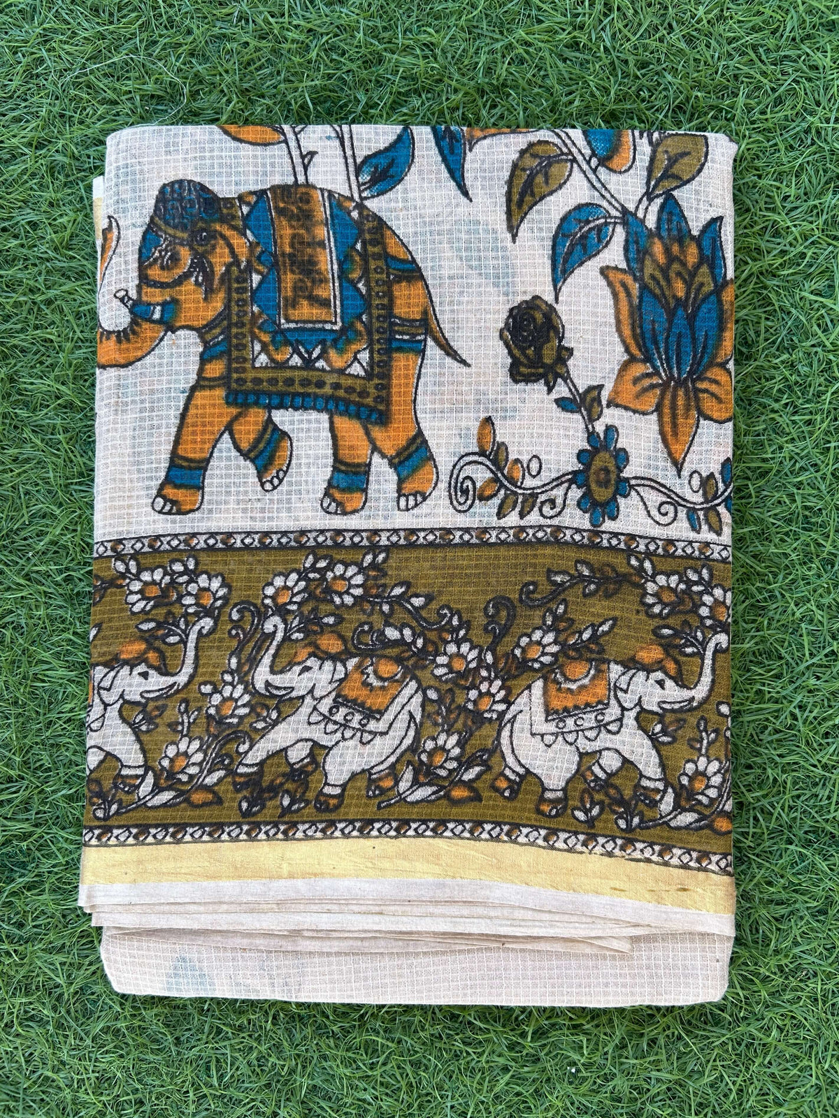 Kalamkari Kota Cotton Saree – KKCS-M198