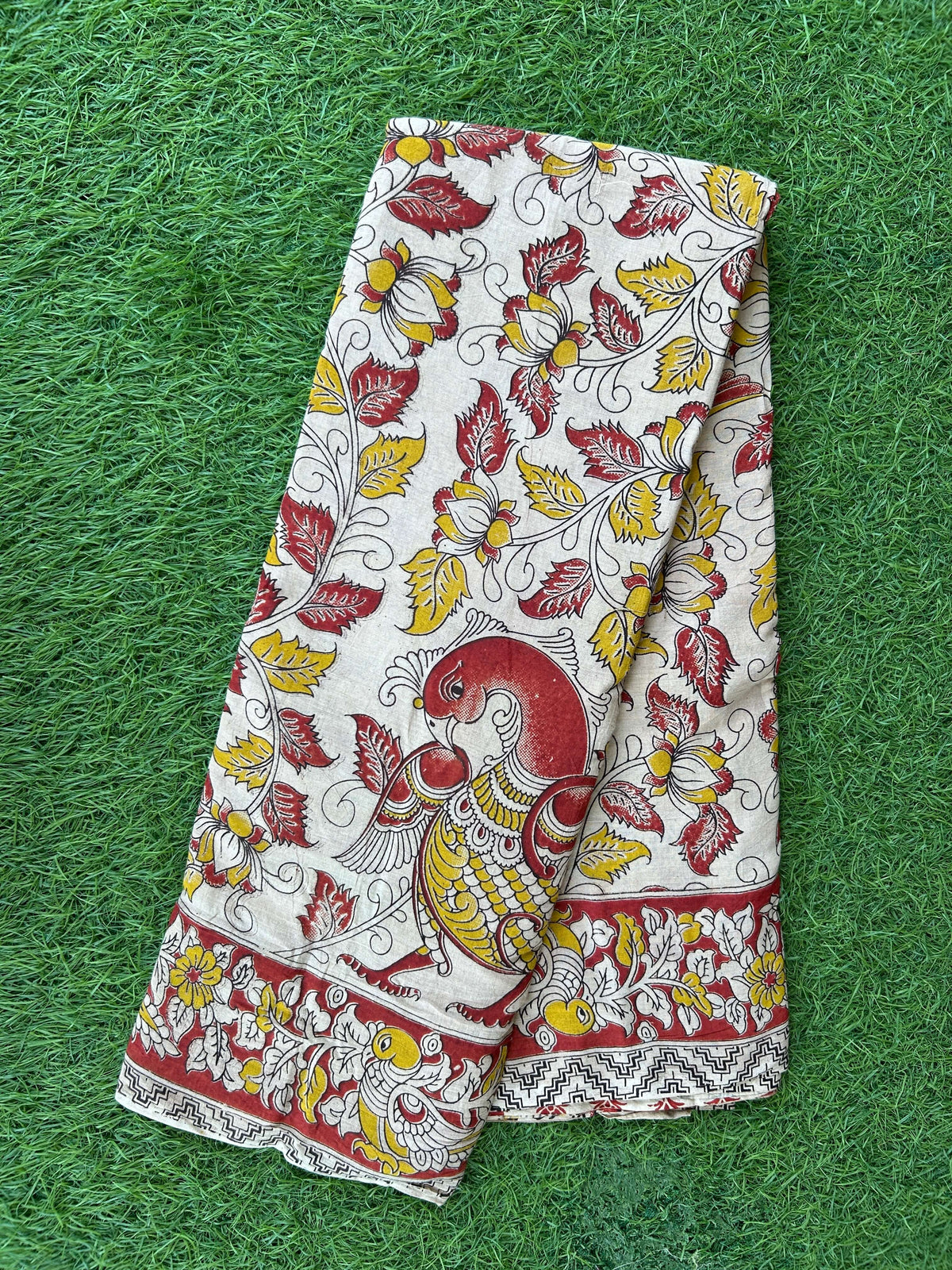 Kalamkari Cotton Saree – KCS-M776