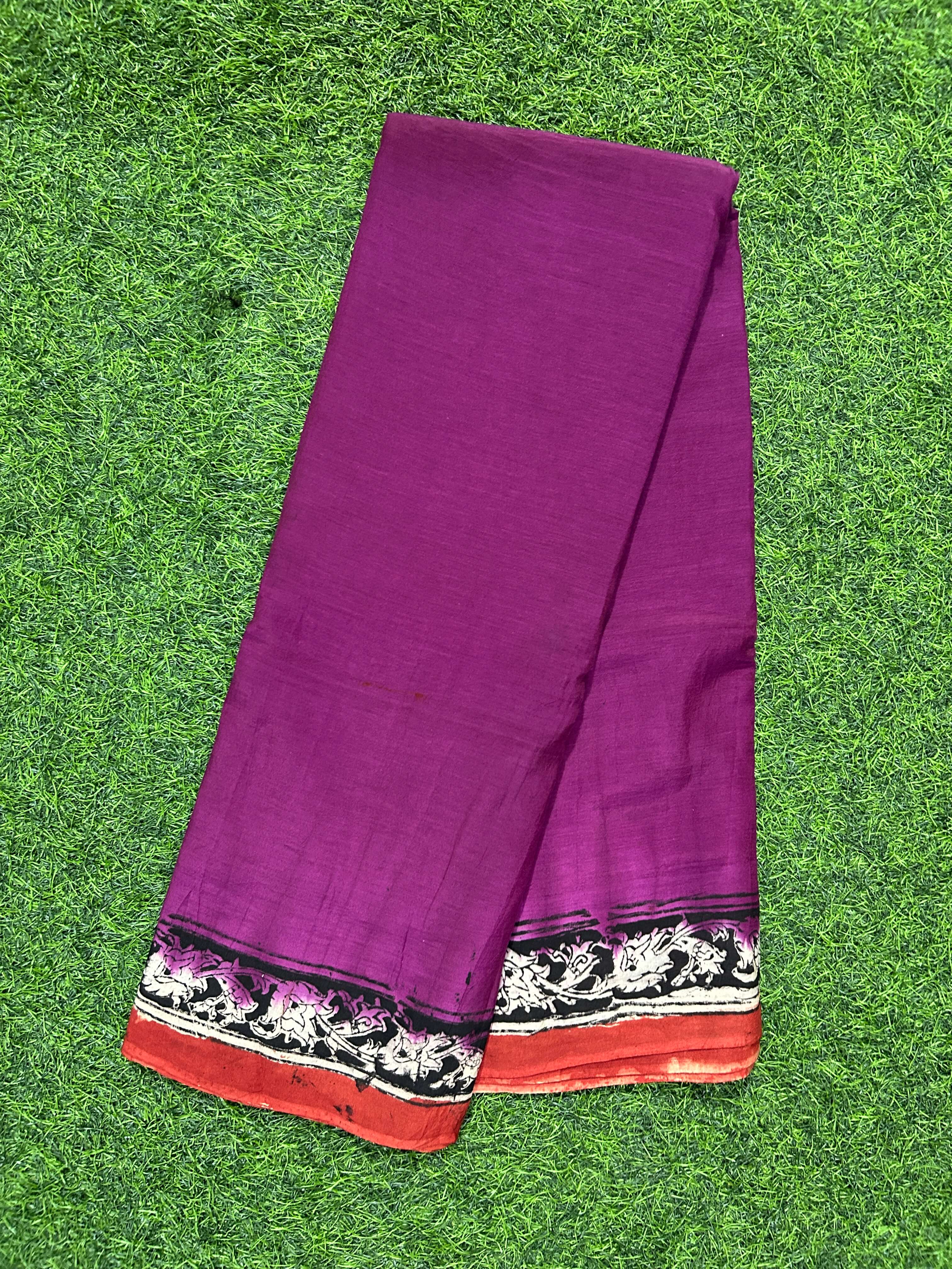 Kalamkari Silk Half Saree Model - KSH-HS-M003