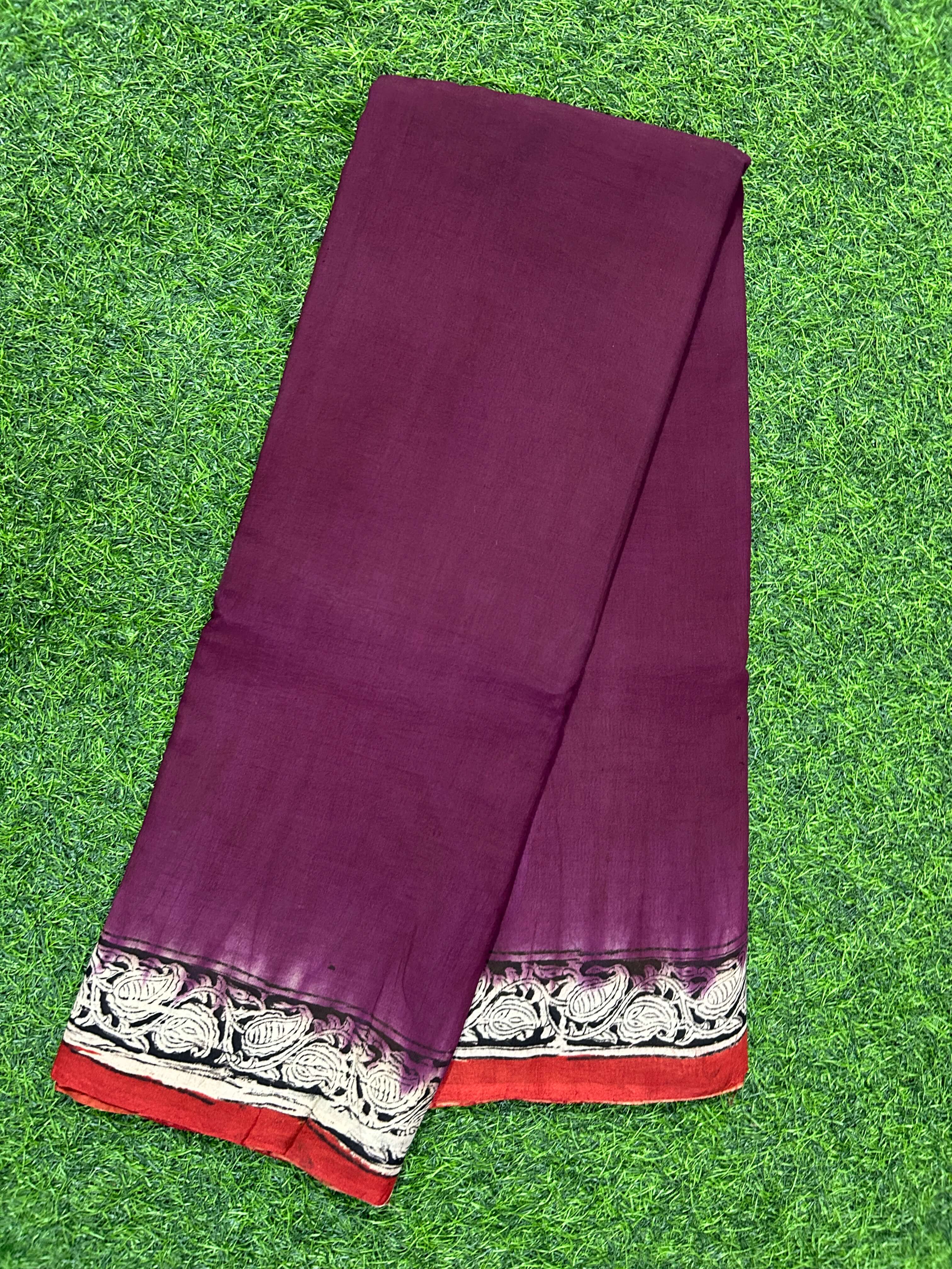 Kalamkari Silk Half Saree Model - KSH-HS-M004