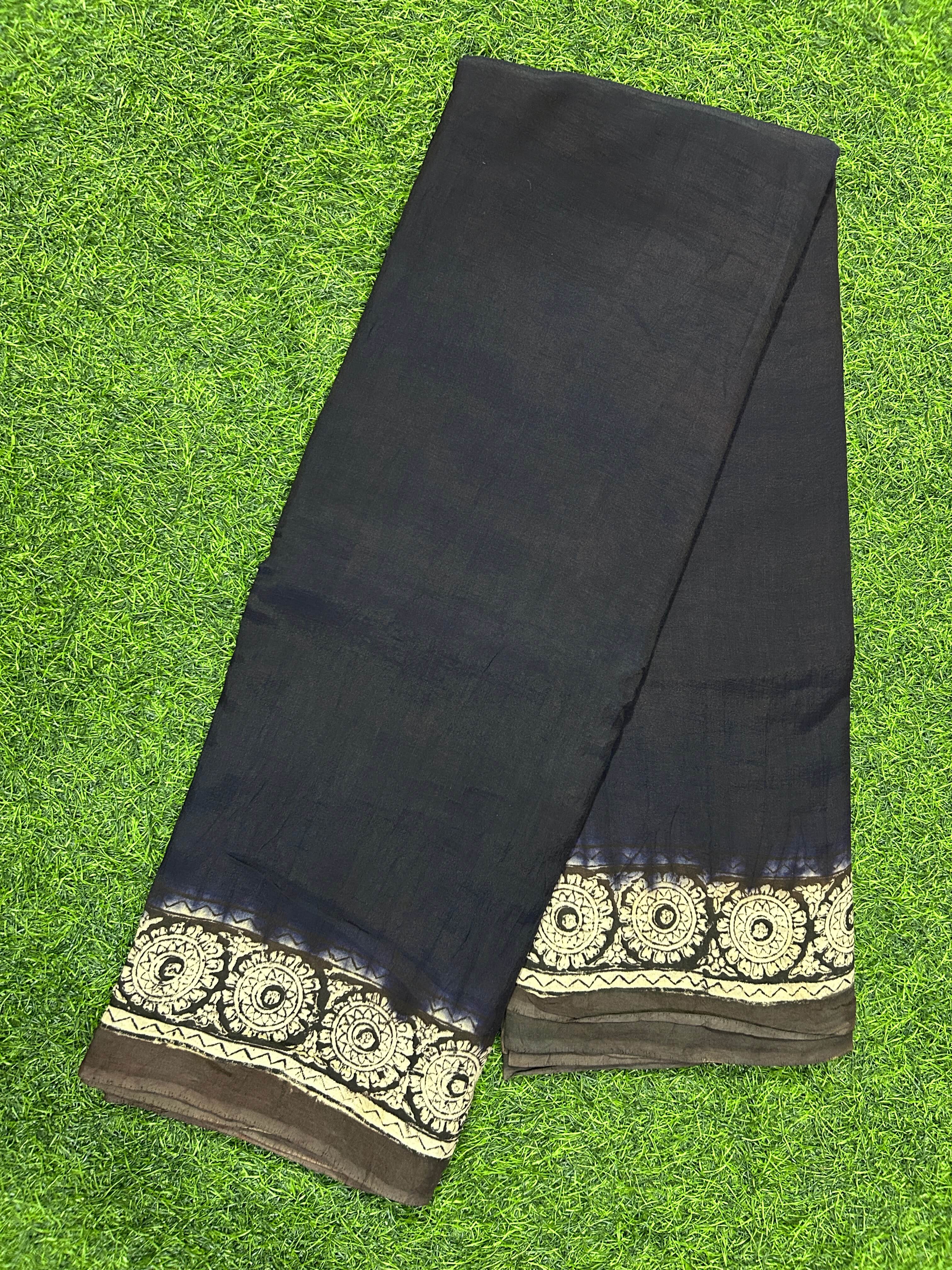 Kalamkari Silk Half Saree Model - KSH-HS-M005