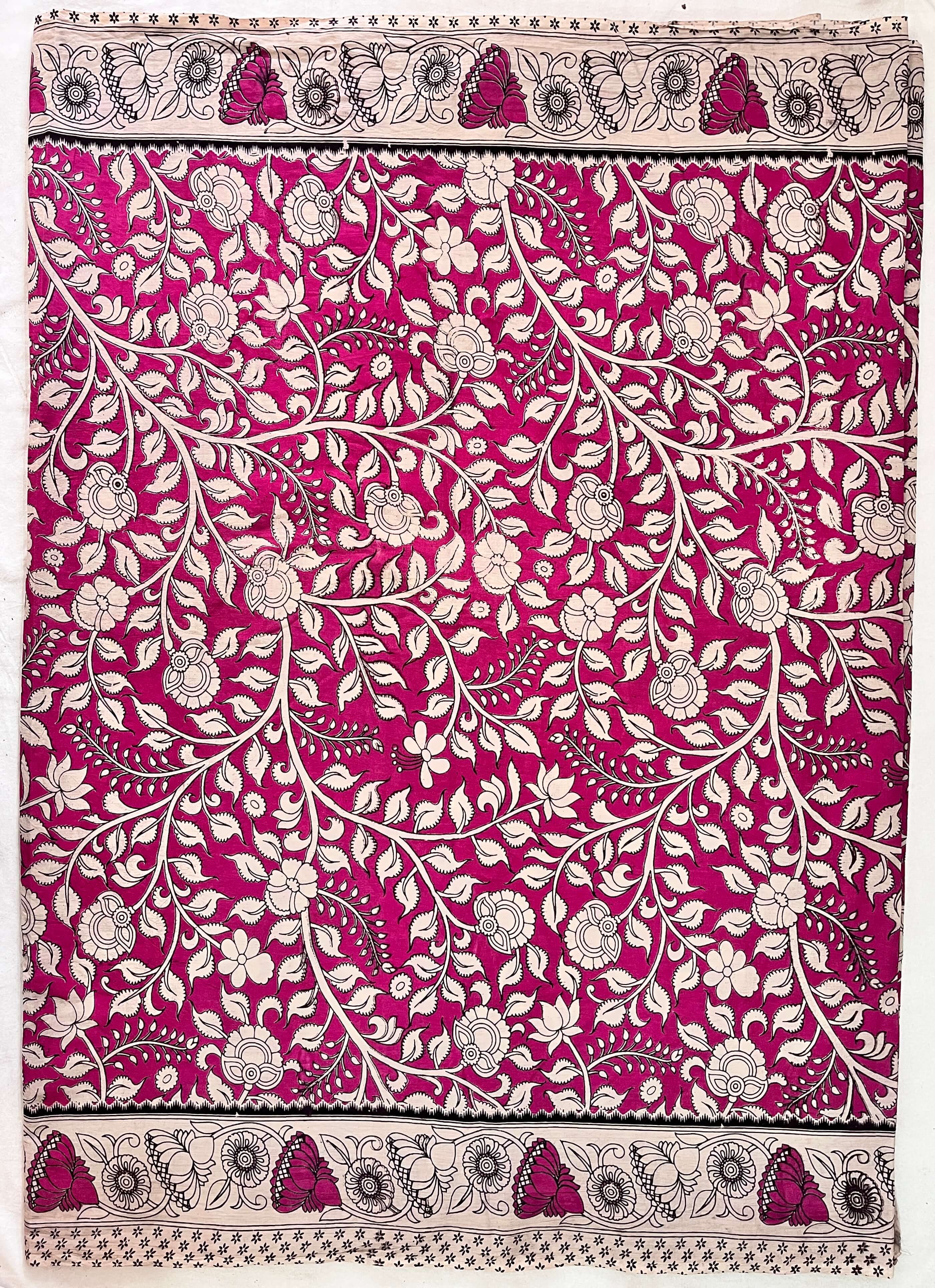 Kalamkari Cotton Saree – KCS-M275