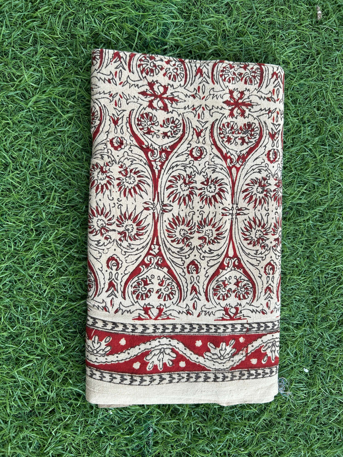 Kalamkari Handblock Print Lungis-KHPL -M003