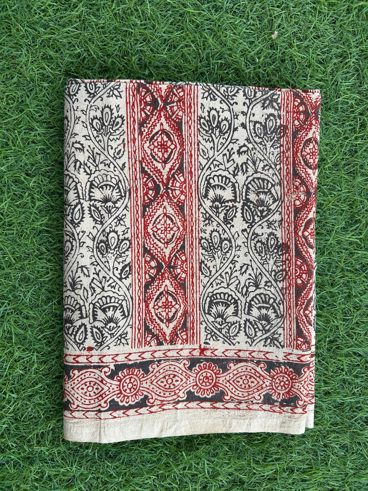Kalamkari Handblock Print Lungis-KHPL -M006
