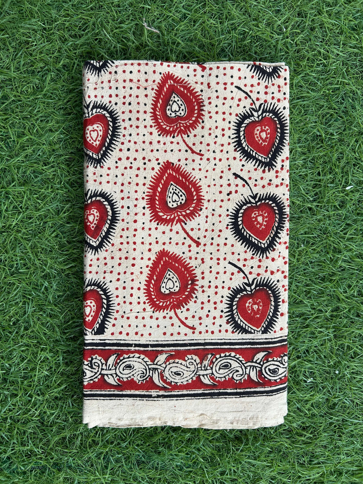 Kalamkari Handblock Print Lungis-KHPL -M010