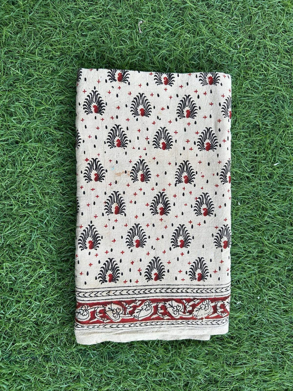 Kalamkari Handblock Print Lungis-KHPL -M011