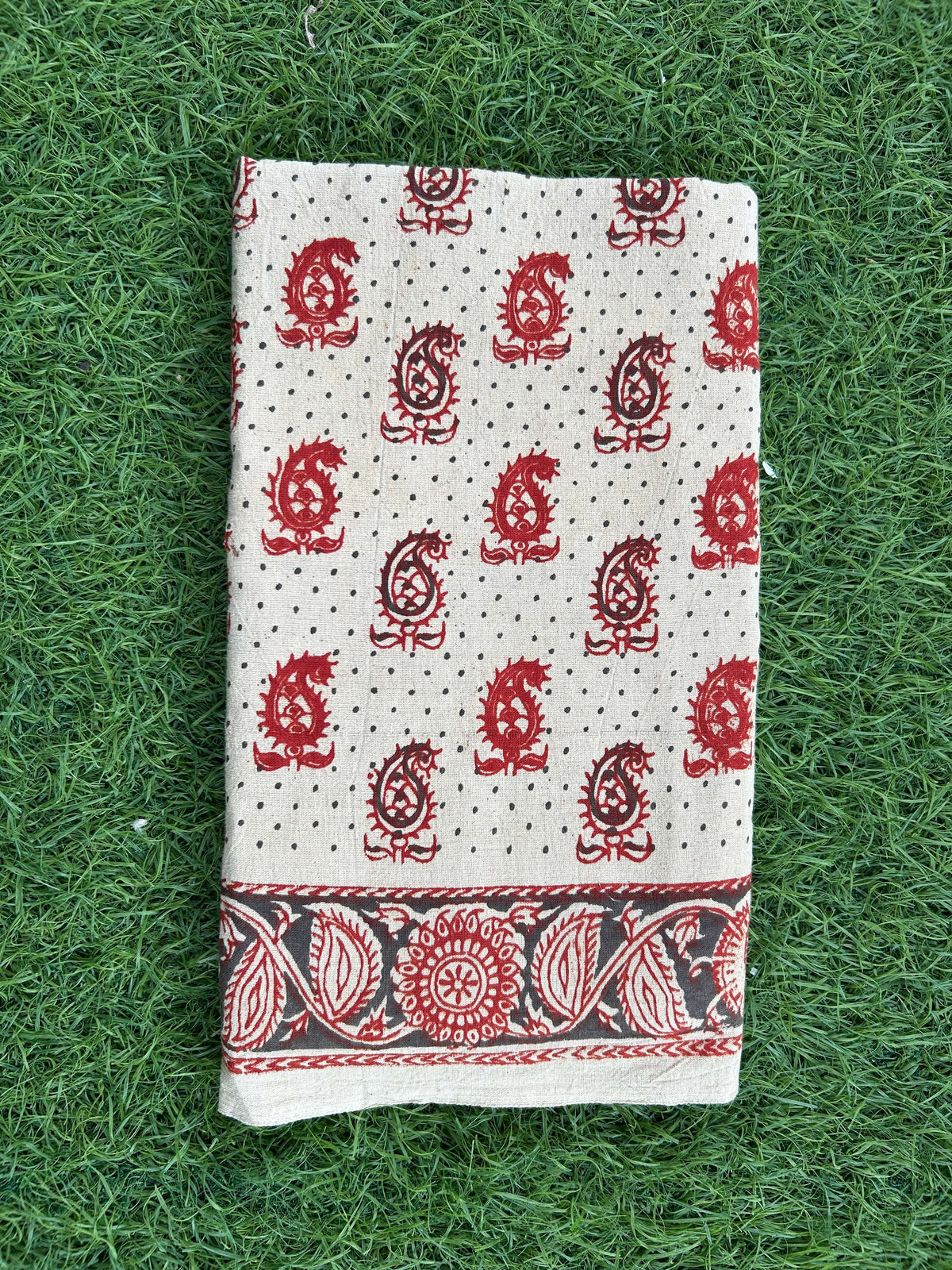 Kalamkari Handblock Print Lungis-KHPL -M012