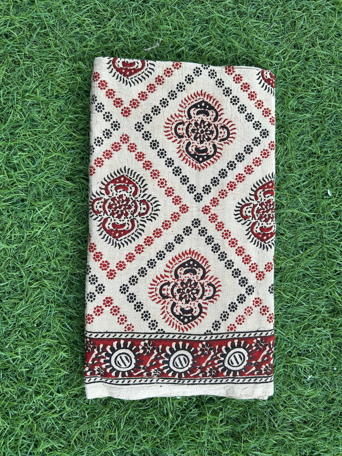 Kalamkari Handblock Print Lungis-KHPL -M013