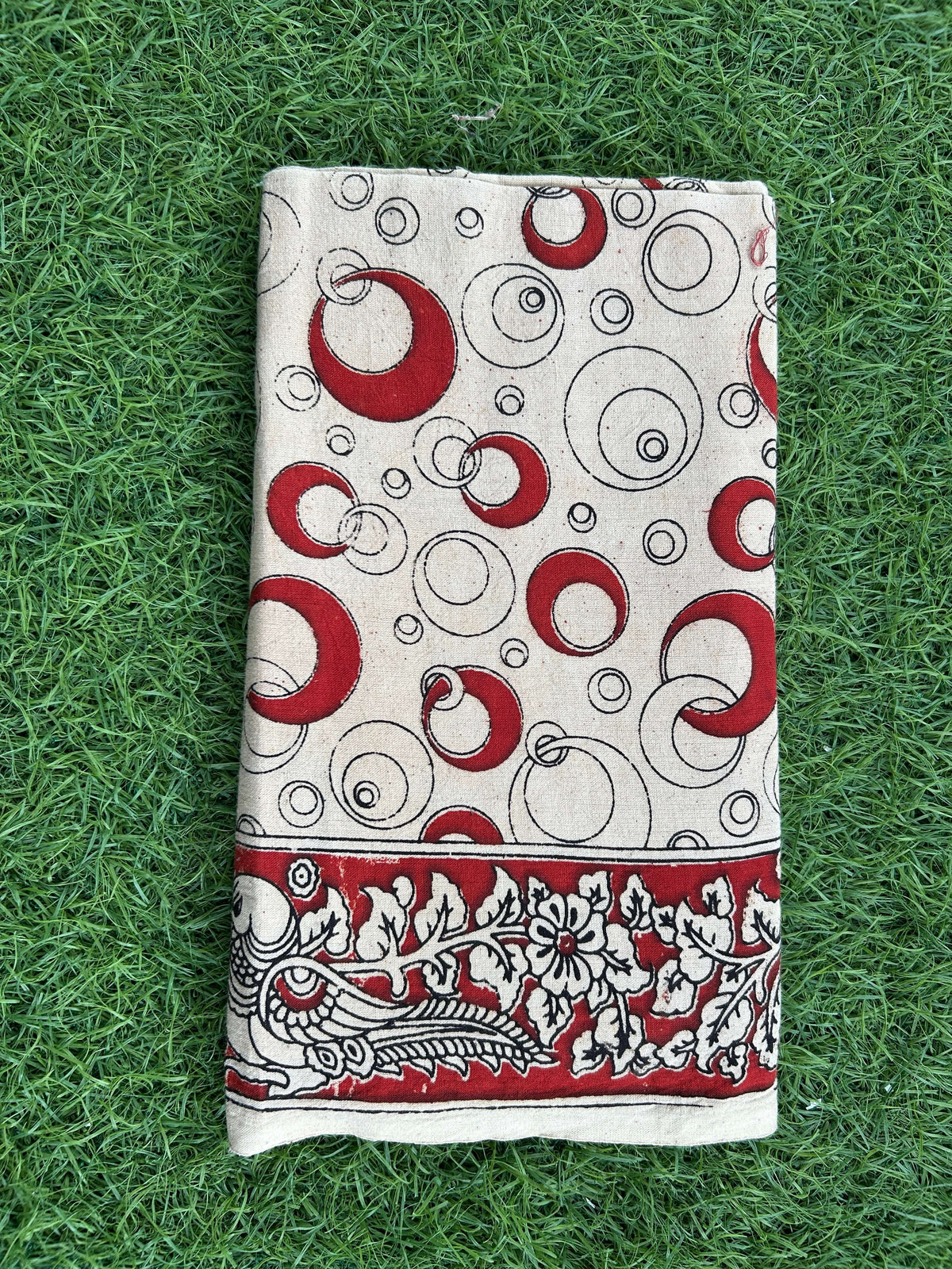 Kalamkari Handblock Print Lungis-KHPL -M014