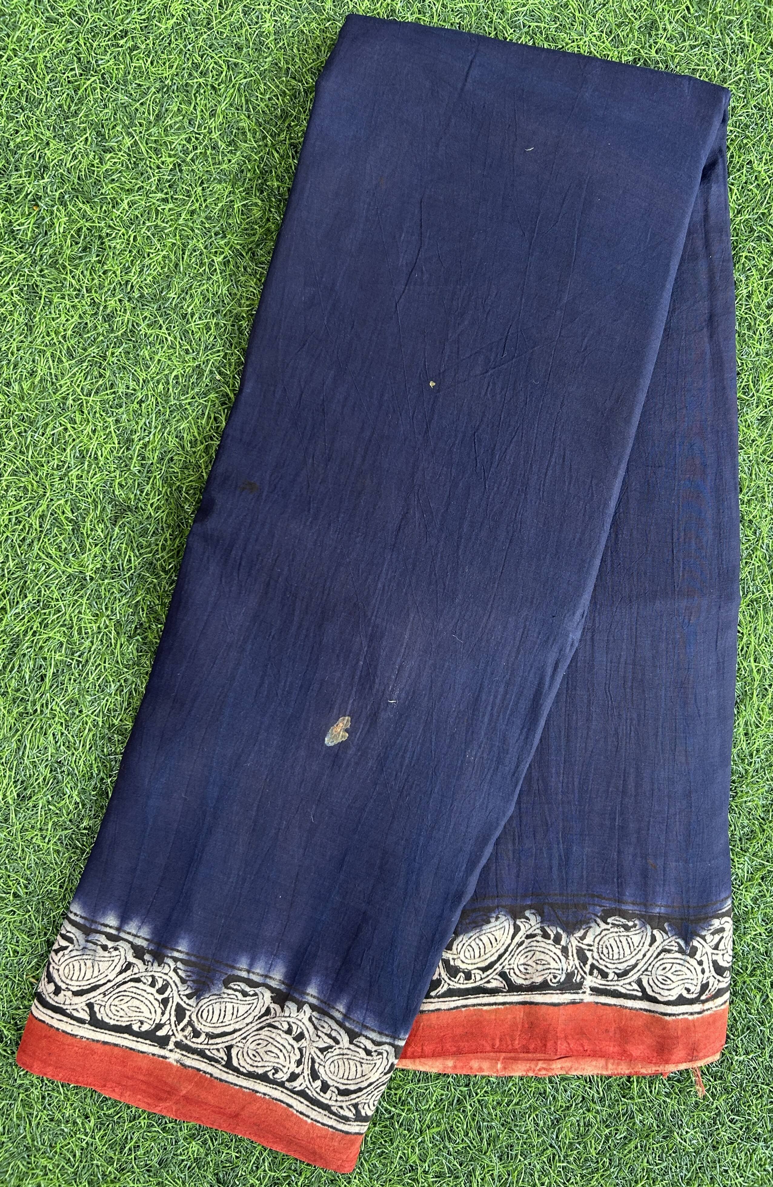 Kalamkari Cotton Half Saree Model - KCH-HC-M011
