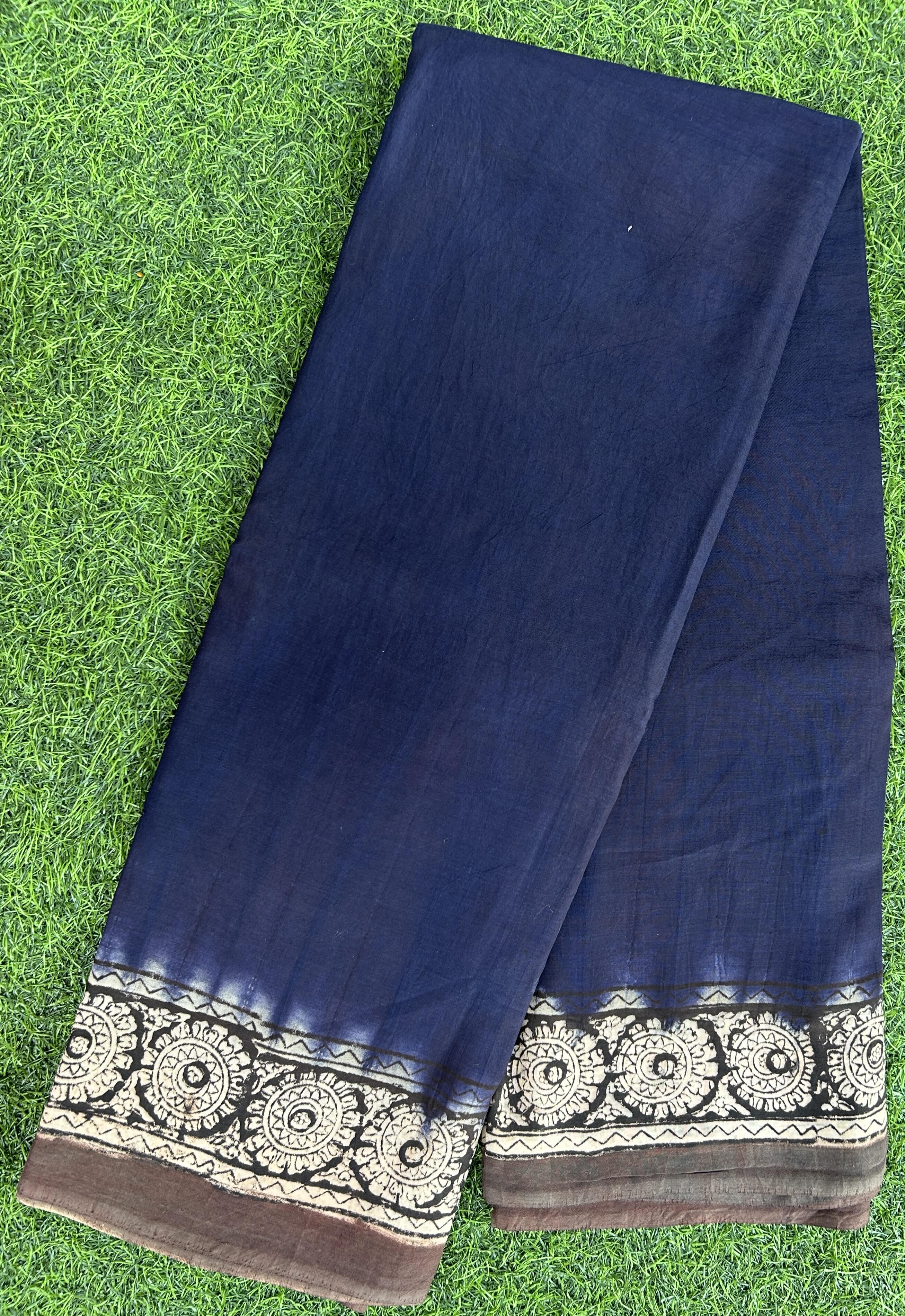 Kalamkari Cotton Half Saree Model - KCH-HC-M001