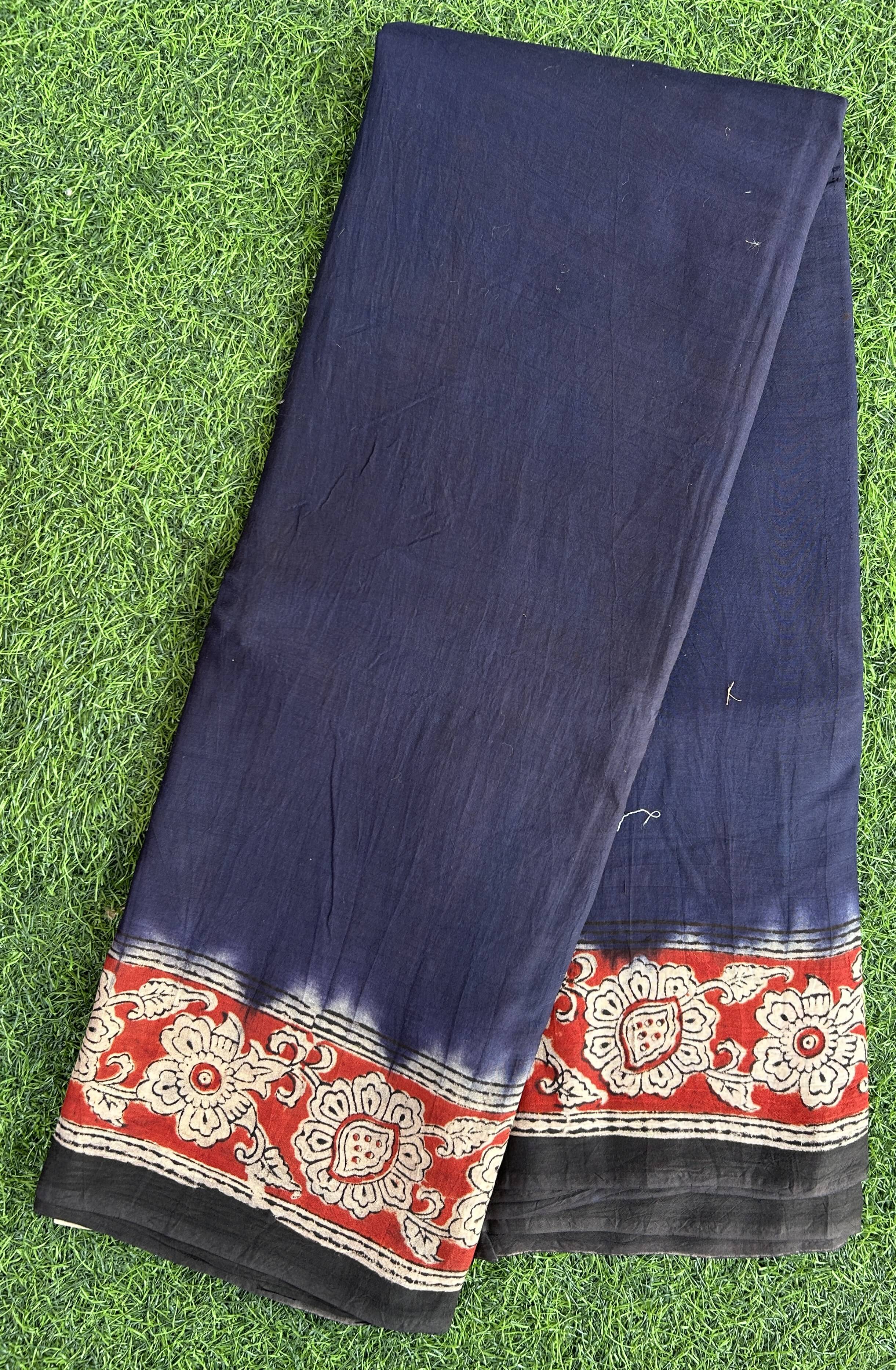Kalamkari Cotton Half Saree Model - KCH-HC-M003