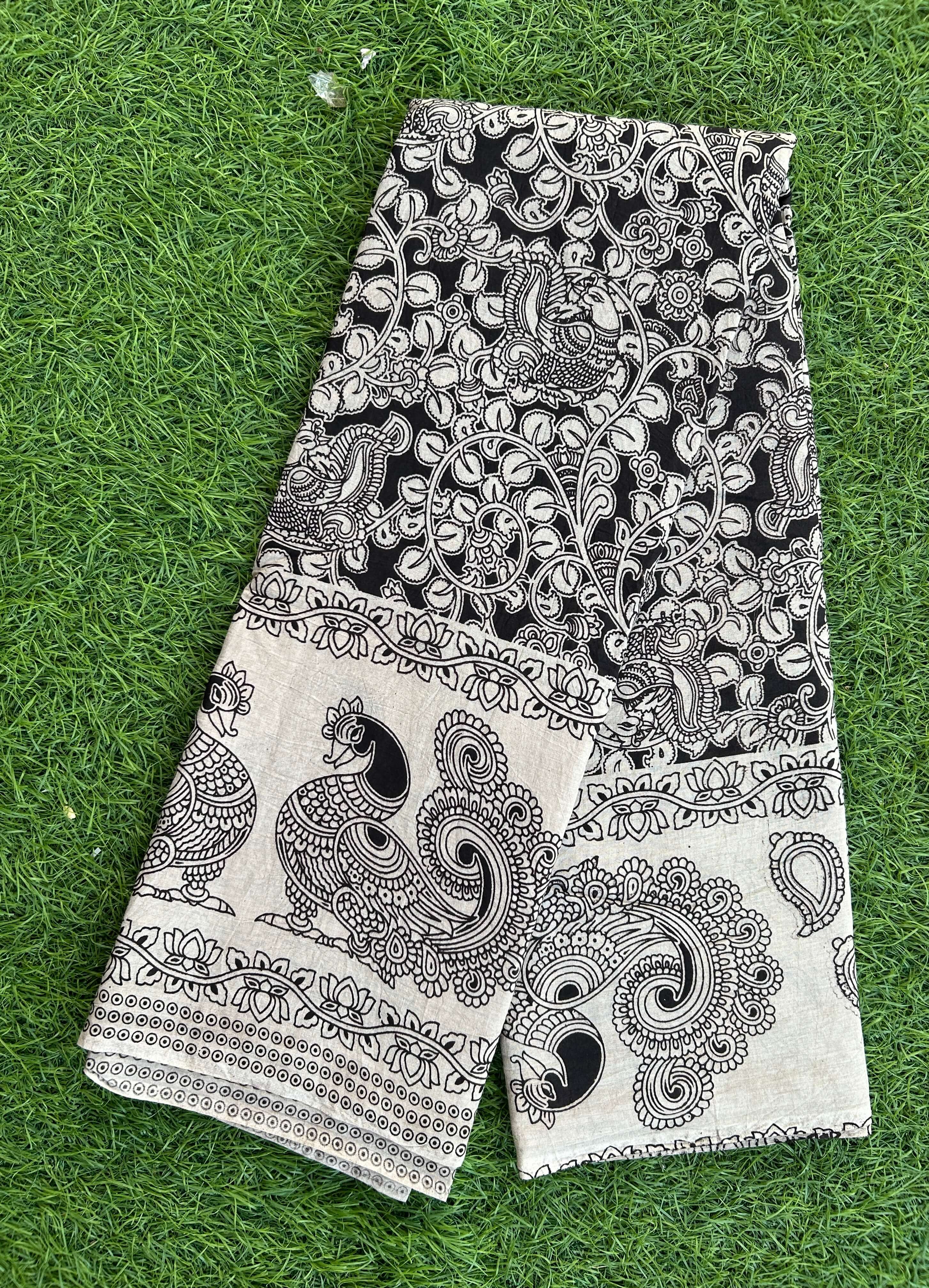 Kalamkari Cotton Saree – KCS-M507