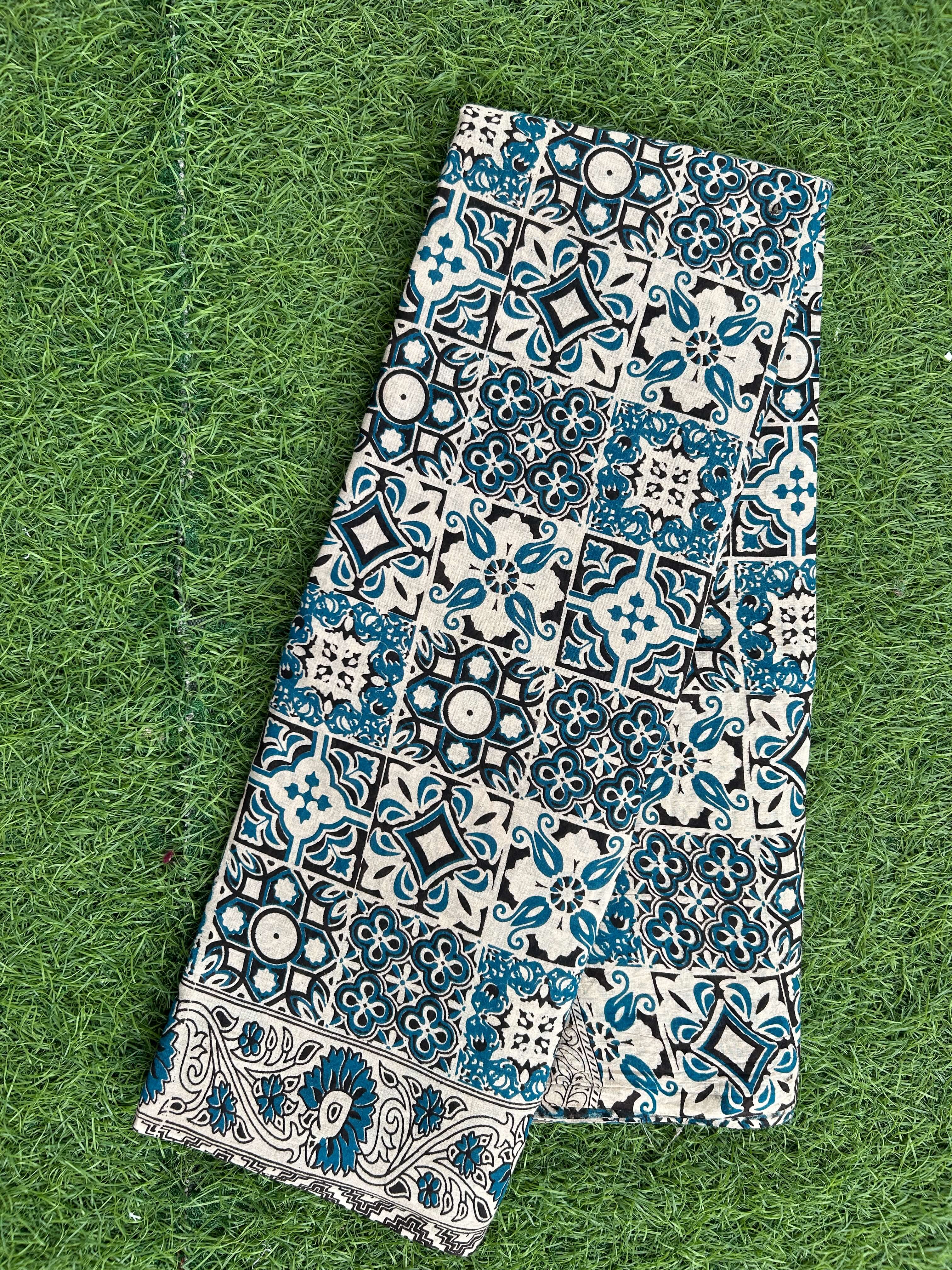 Kalamkari Cotton Saree – KCS-M652